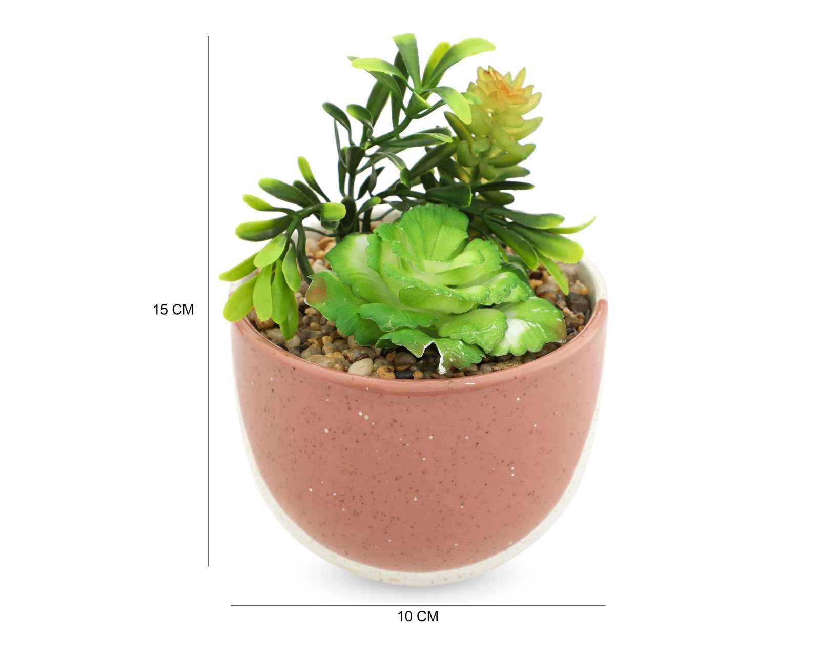 Foto 5 pulgar | Planta Artificial con Maceta Starhaus 16.5 cm