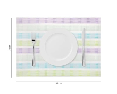 Foto 6 | Mantel Individual Starhaus Rectangular Multicolor