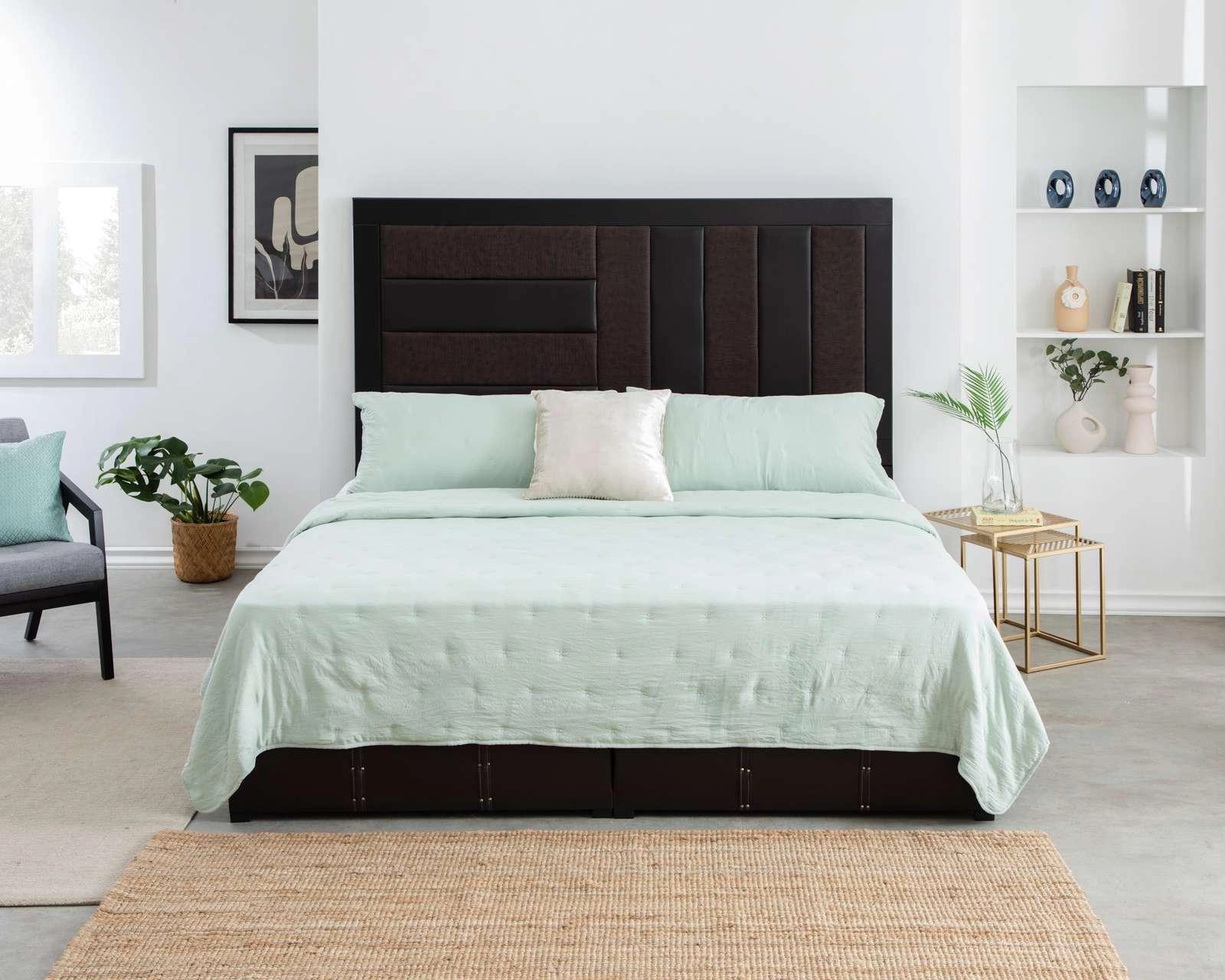 Colcha Starhaus King Size Maribel Menta 3 Piezas