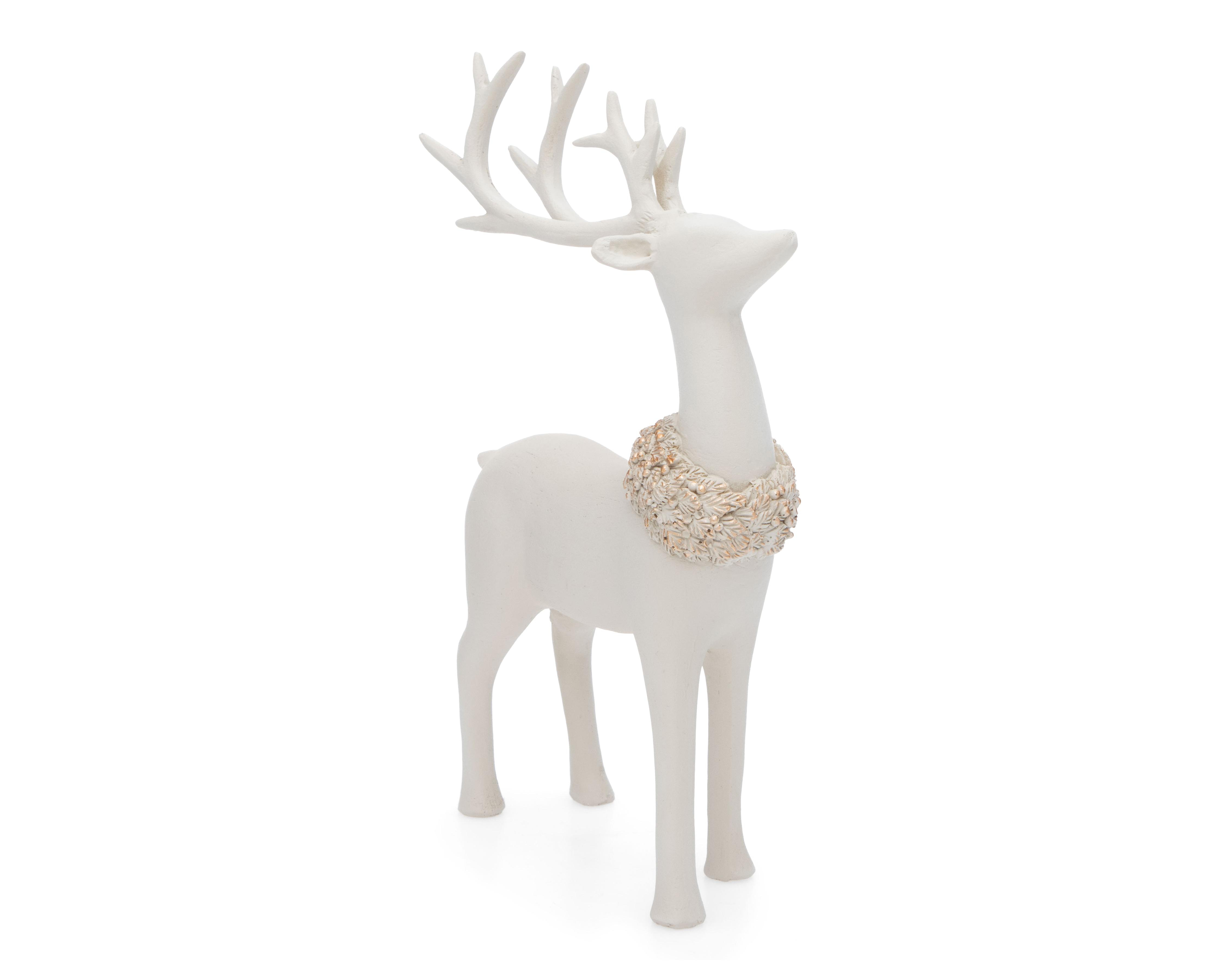 Foto 2 pulgar | Figura Decorativa de Venado de Navidad Deer B de Resina