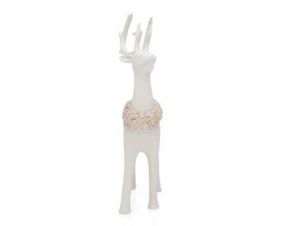 Foto 2 | Figura Decorativa de Venado de Navidad Deer B de Resina