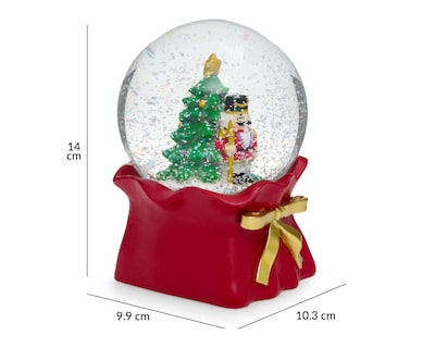 Foto 4 | Figura Decorativa de Navidad Globo Regalo de Resina