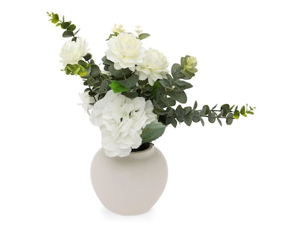 Foto 2 | Eucalipto con Flores Artificiales con Maceta 48.5 cm