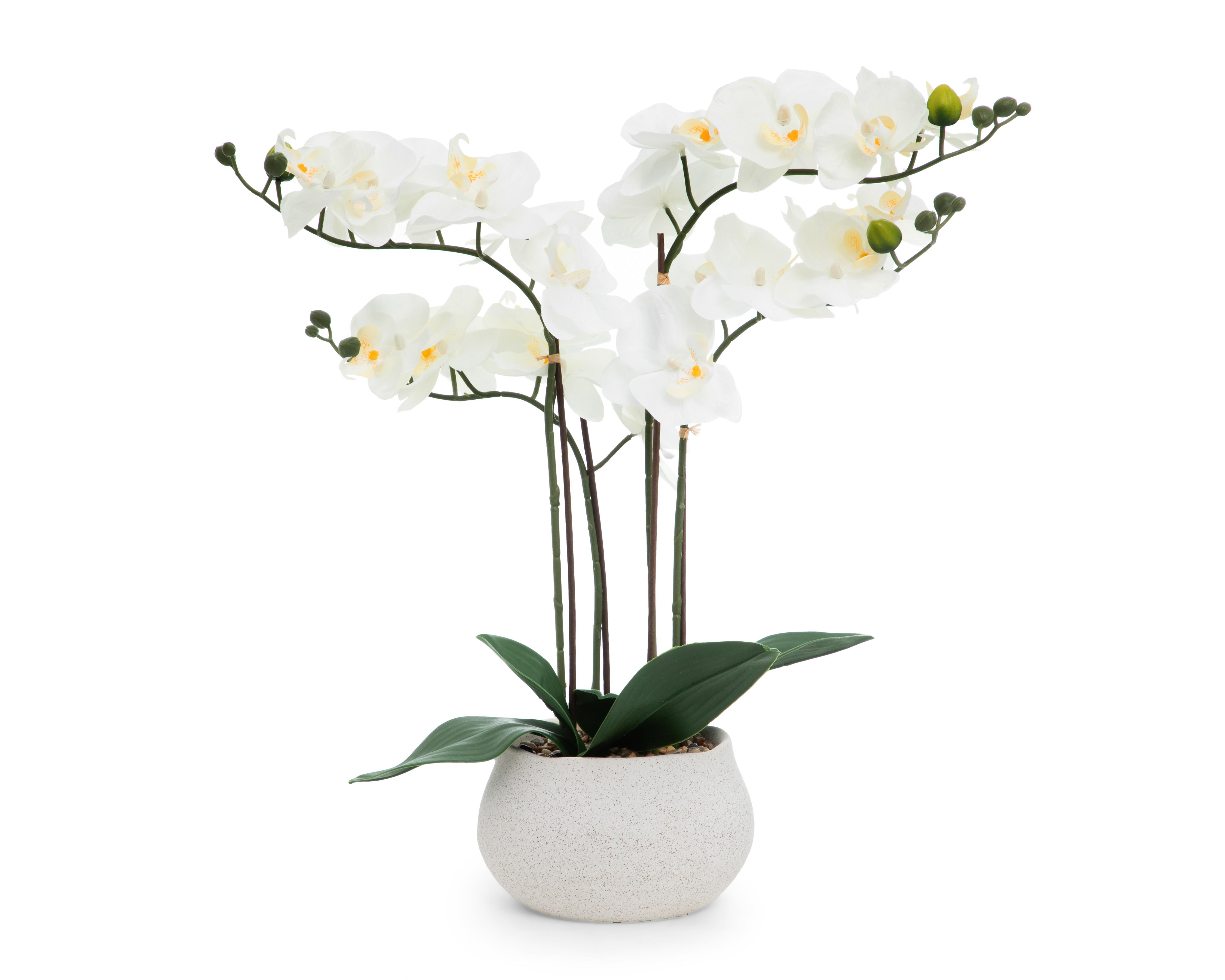 Foto 2 pulgar | Orquídea Artificial con Maceta Starhaus 48 cm