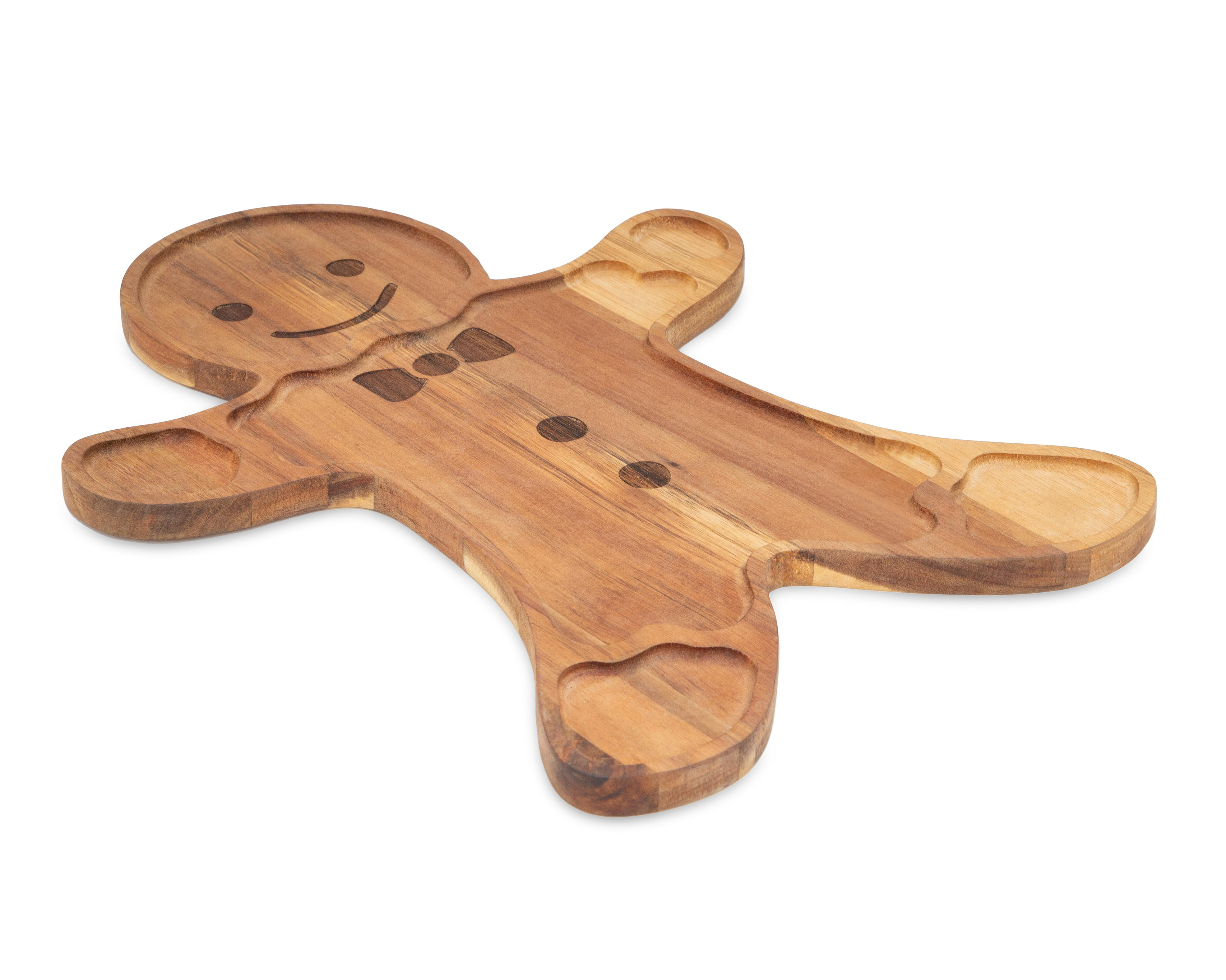 Foto 1 | Charola Decorativa Sr Galleta de Madera