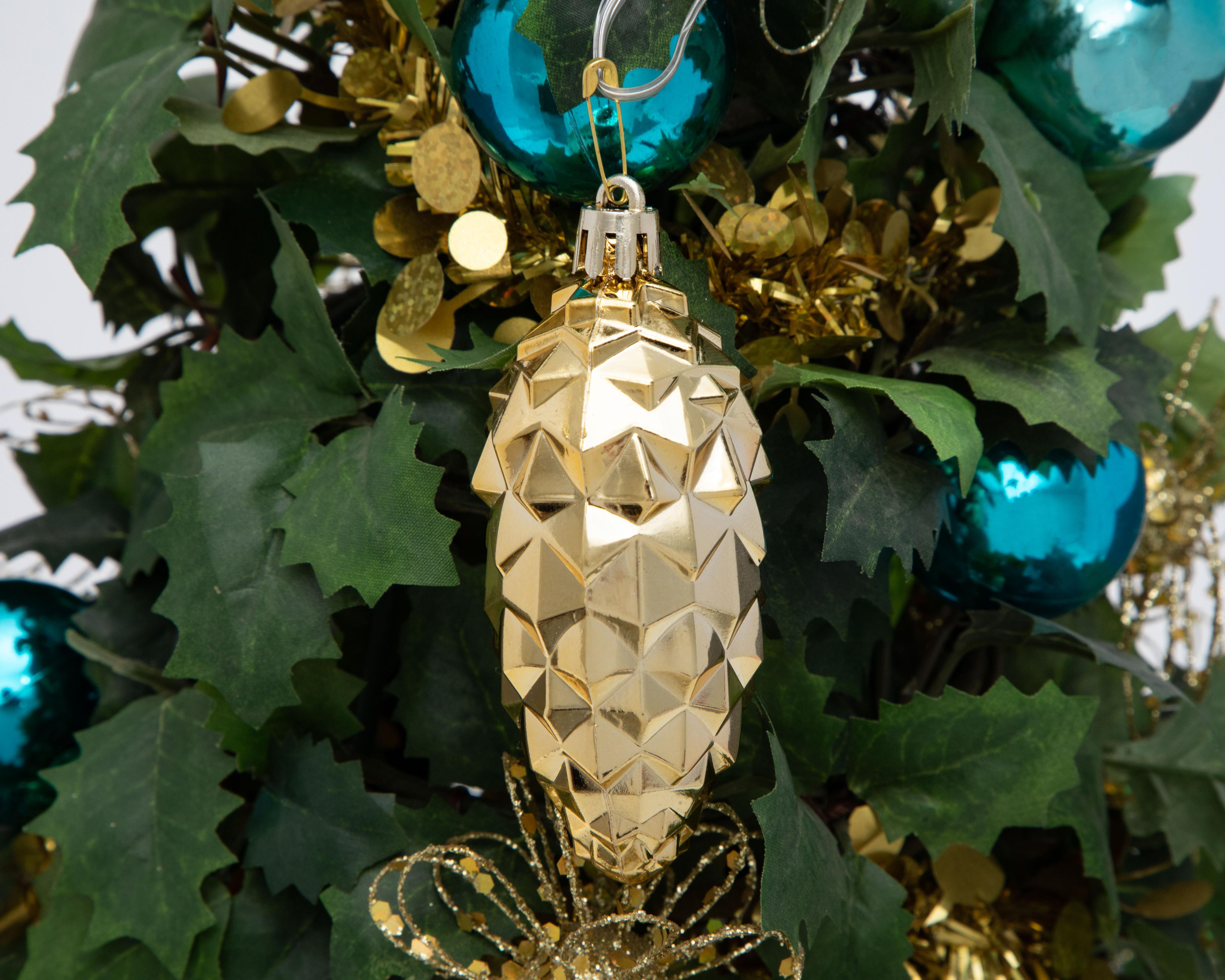 Foto 4 | Accesorio para Árbol Oro Pines 6 Piezas