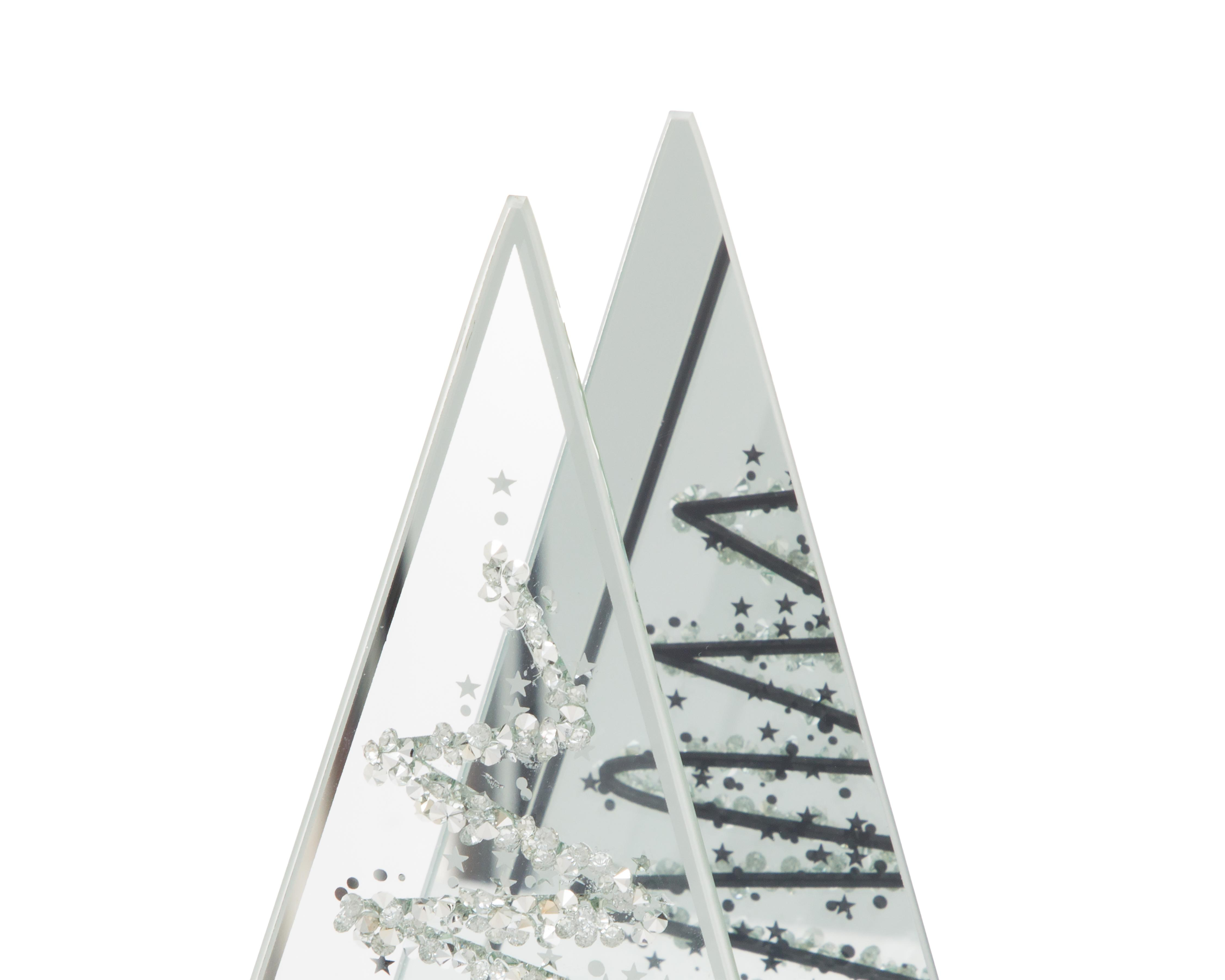 Foto 5 pulgar | Portavela de Pino Navideño Centropino de Cristal