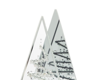 Foto 4 | Portavela de Pino Navideño Centropino de Cristal
