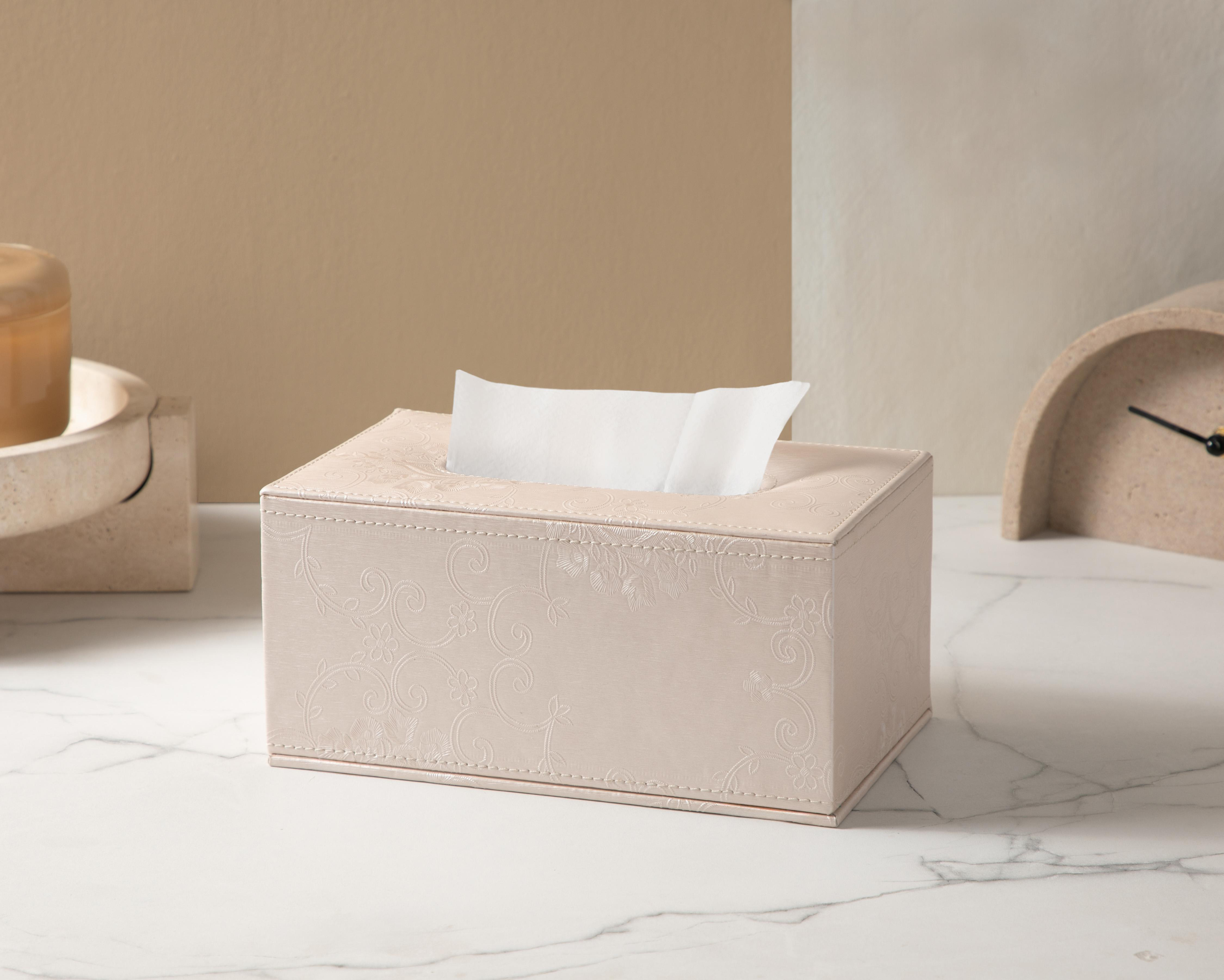 Foto 5 pulgar | Caja de Almacenamiento Sintético Starhaus Meisa Beige