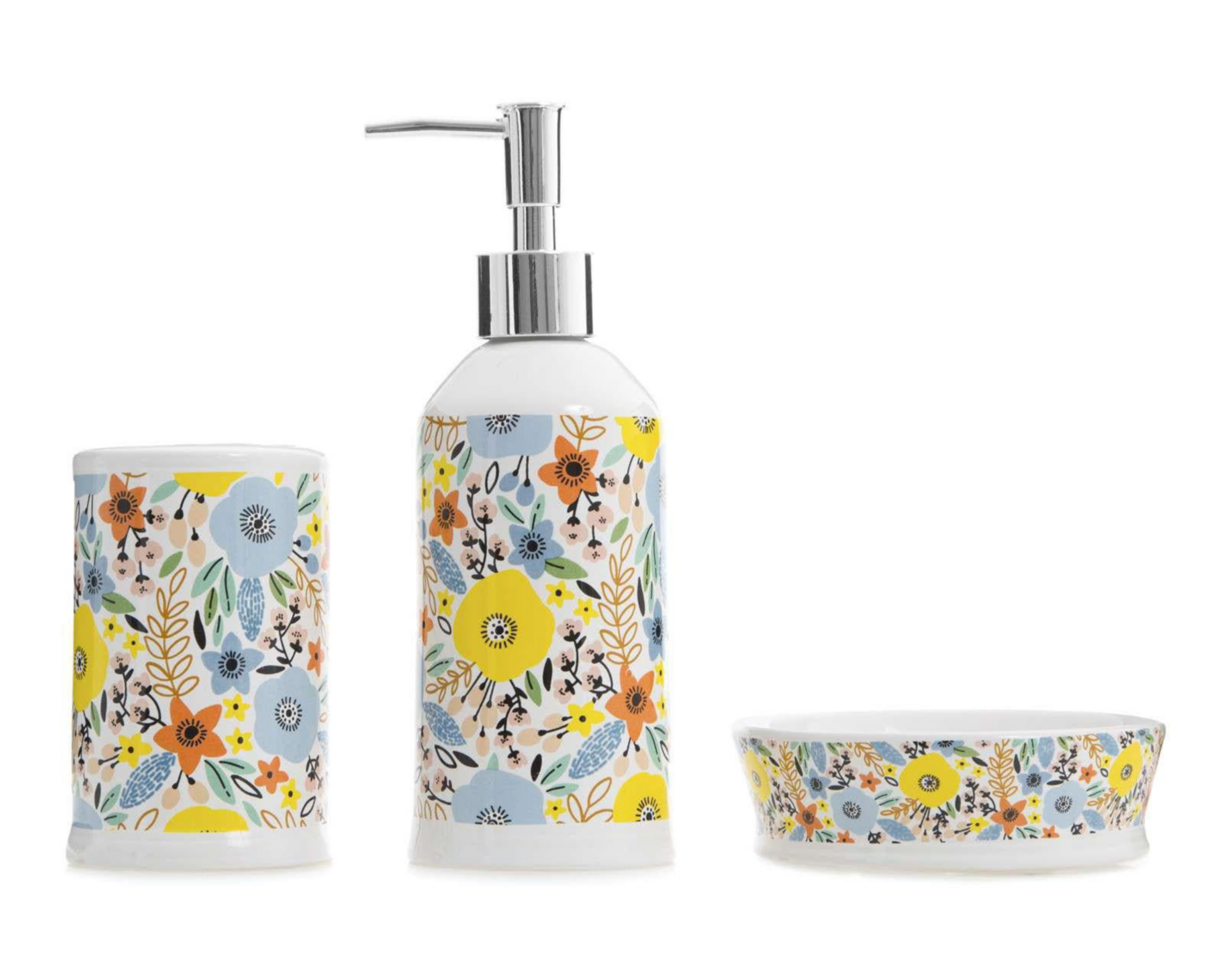Accesorios para Baño Flowers Set $149