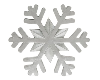 Foto 3 | Figura Decorativa Copo de Nieve de Navidad Silvy Flake de Resina