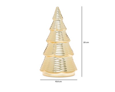 Foto 5 | Figura Decorativa Pino de Navidad Tredo de Cerámica