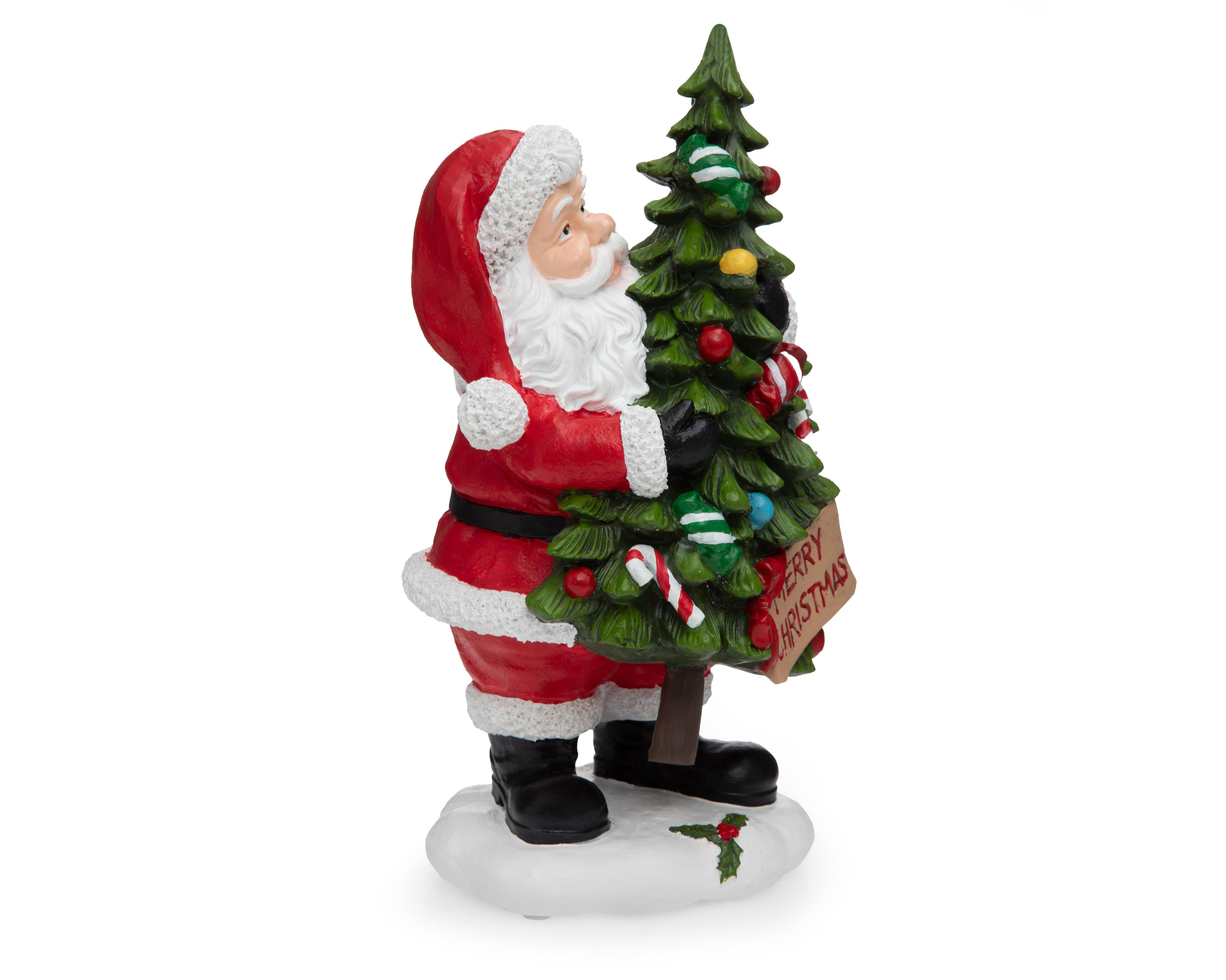 Foto 1 | Figura de Papá Noel de Navidad Noelo de Resina