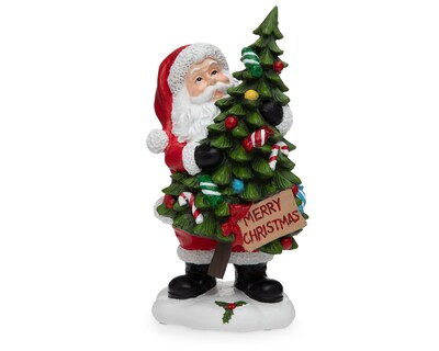 Foto 3 | Figura de Papá Noel de Navidad Noelo de Resina