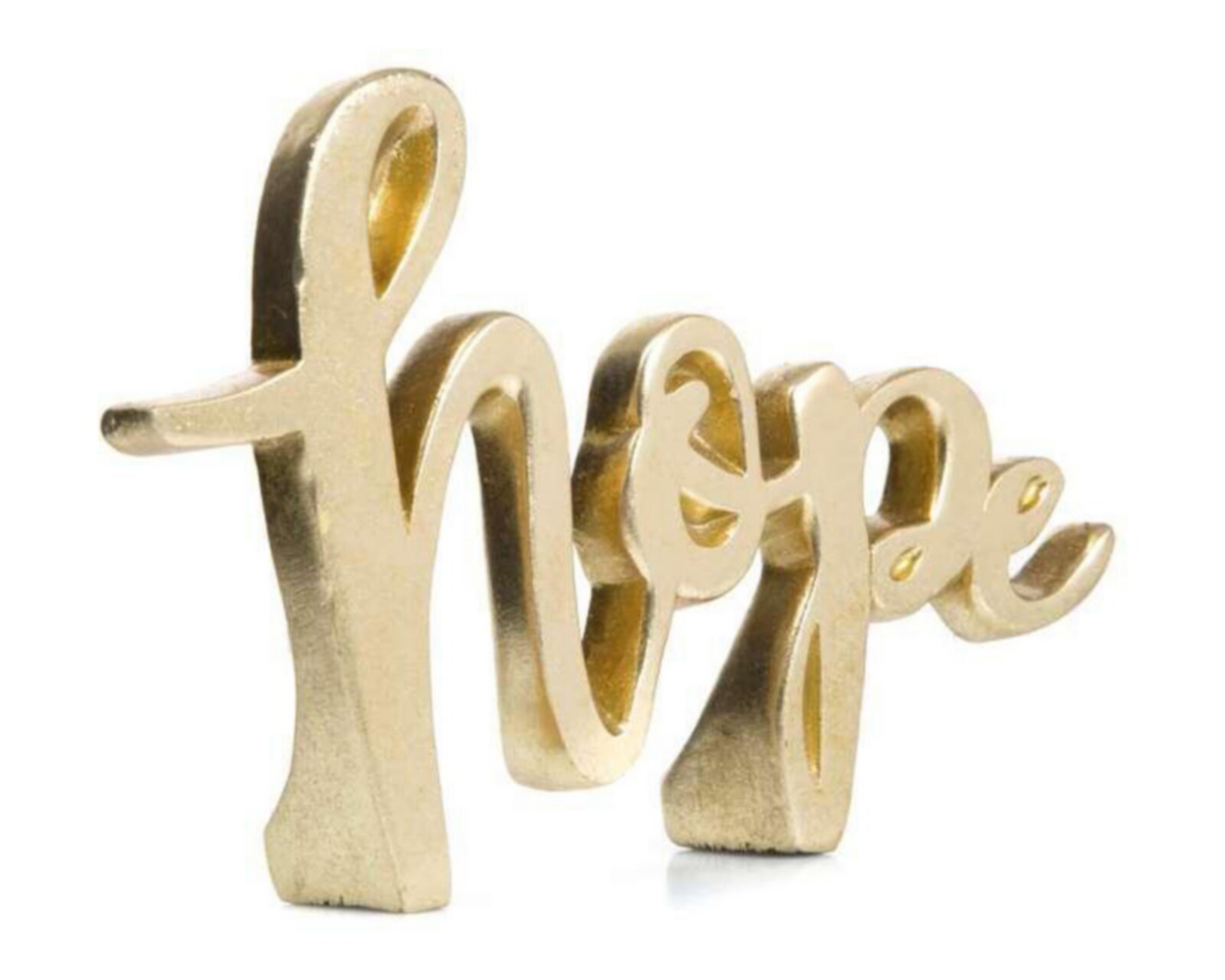 Foto 3 pulgar | Letrero Decorativo Hope Gold