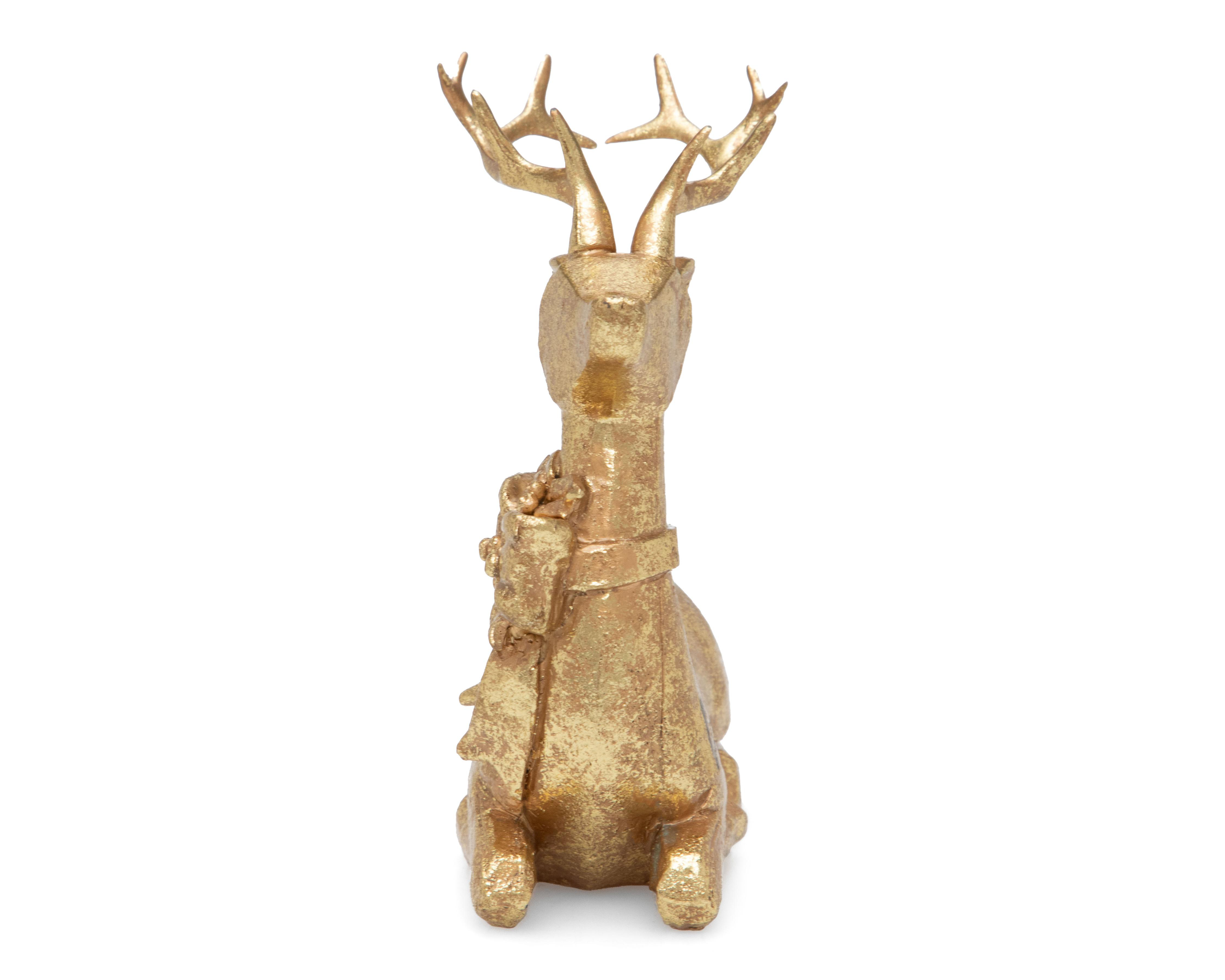 Foto 4 pulgar | Figura Decorativa de Navidad Little Venado de Poliresina