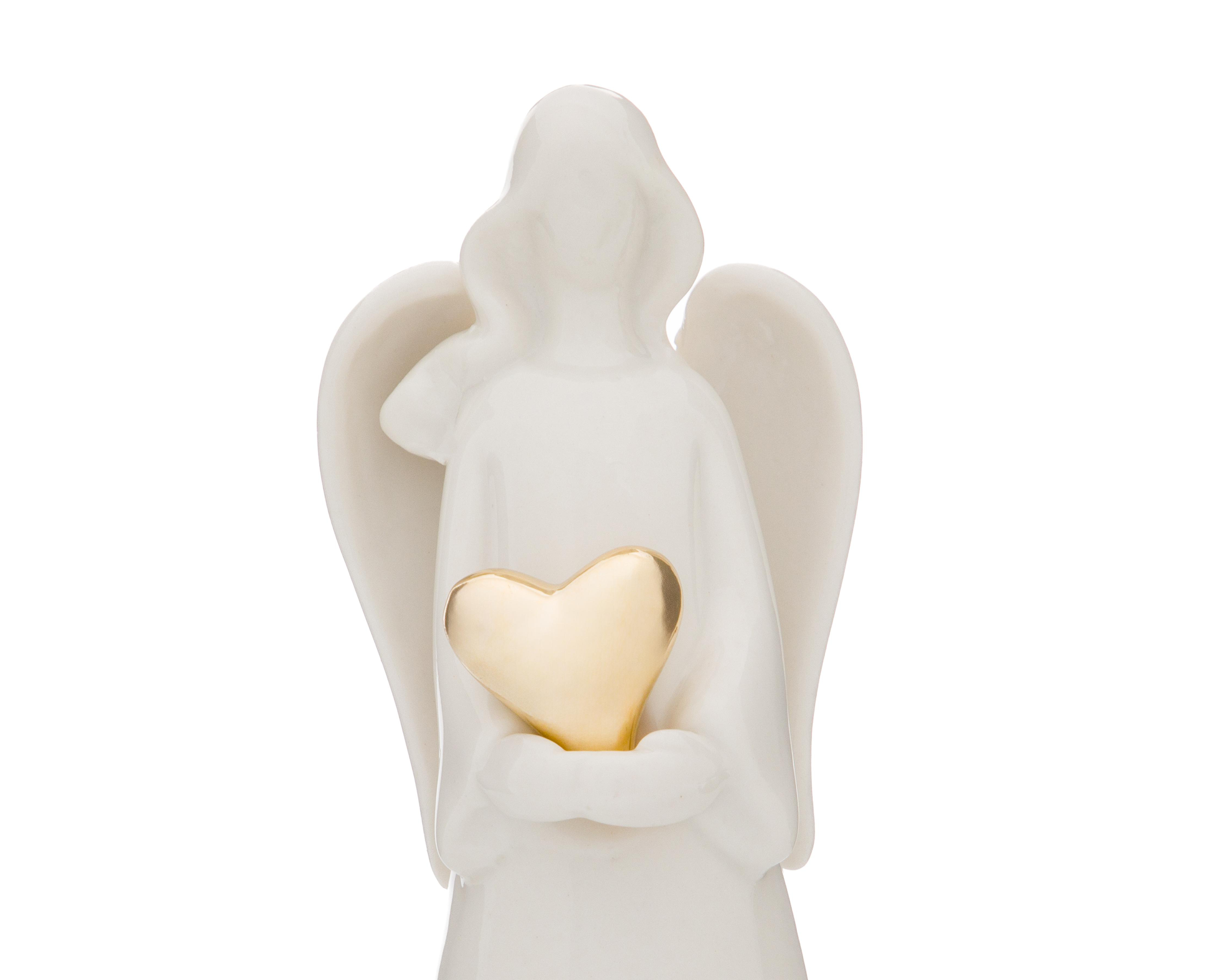 Foto 4 | Escultura de Ángel de Cerámica