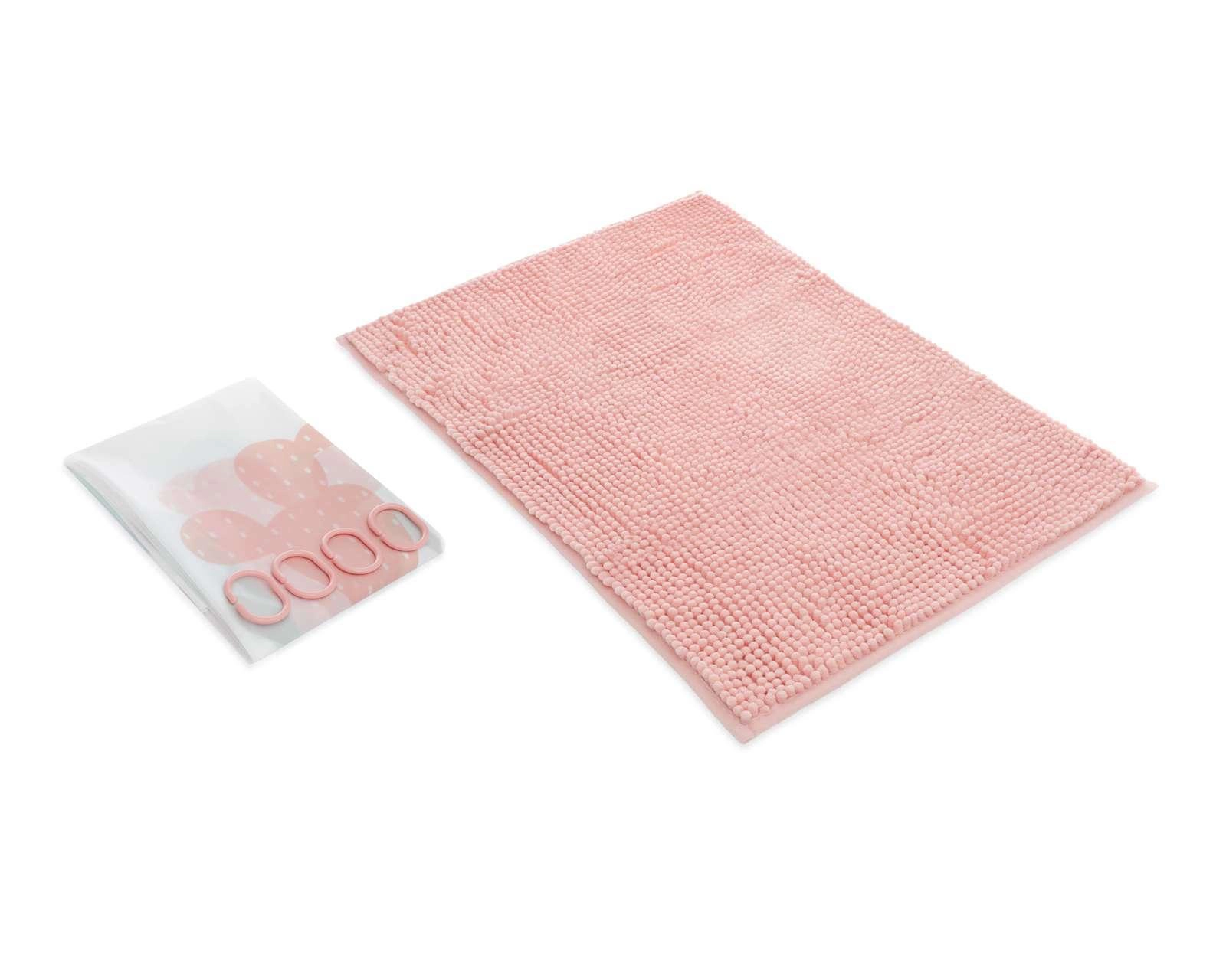 Cortina y Tapete para Baño Starhaus $179
