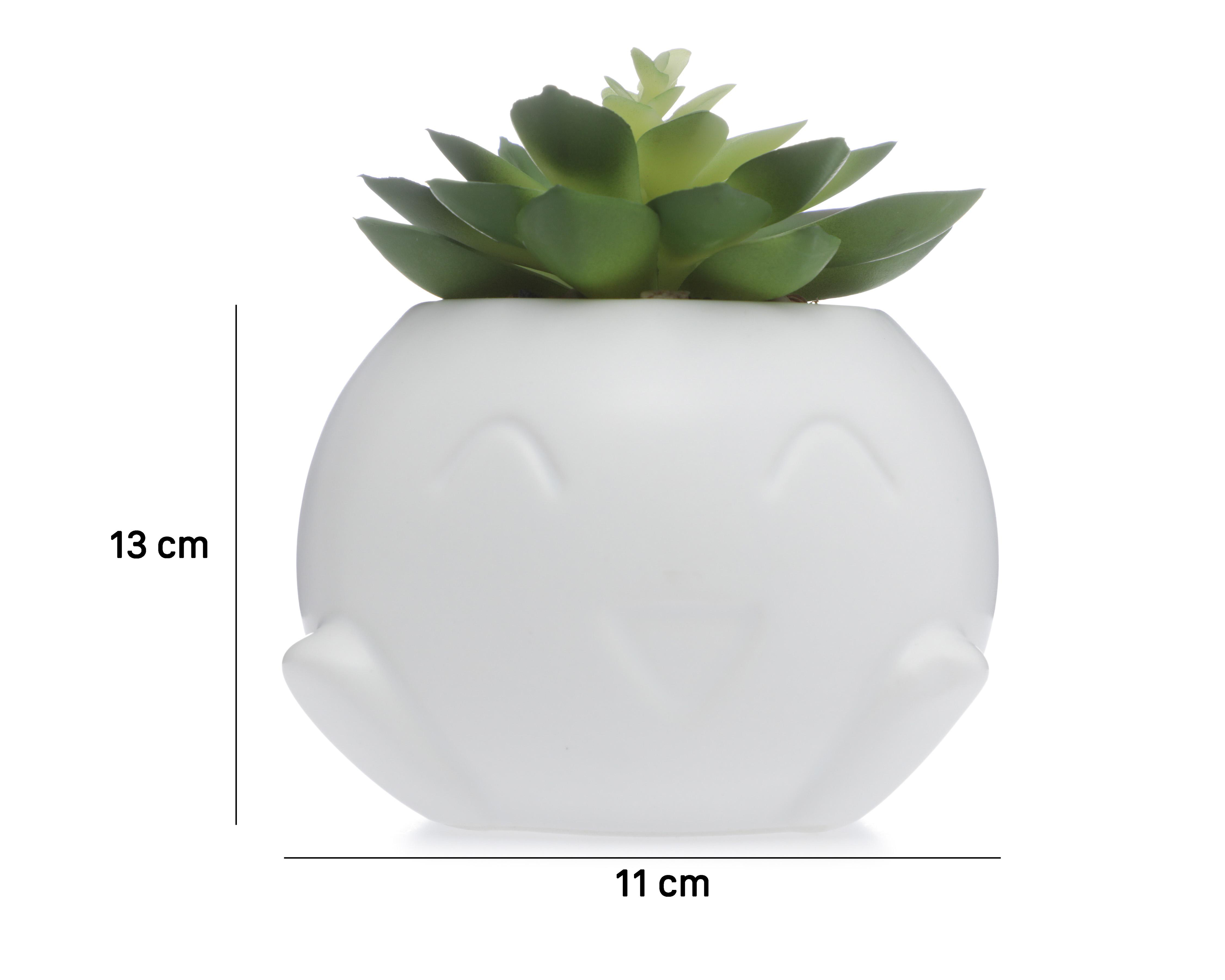 Foto 5 pulgar | Planta Artificial con Maceta Starhaus 13 cm