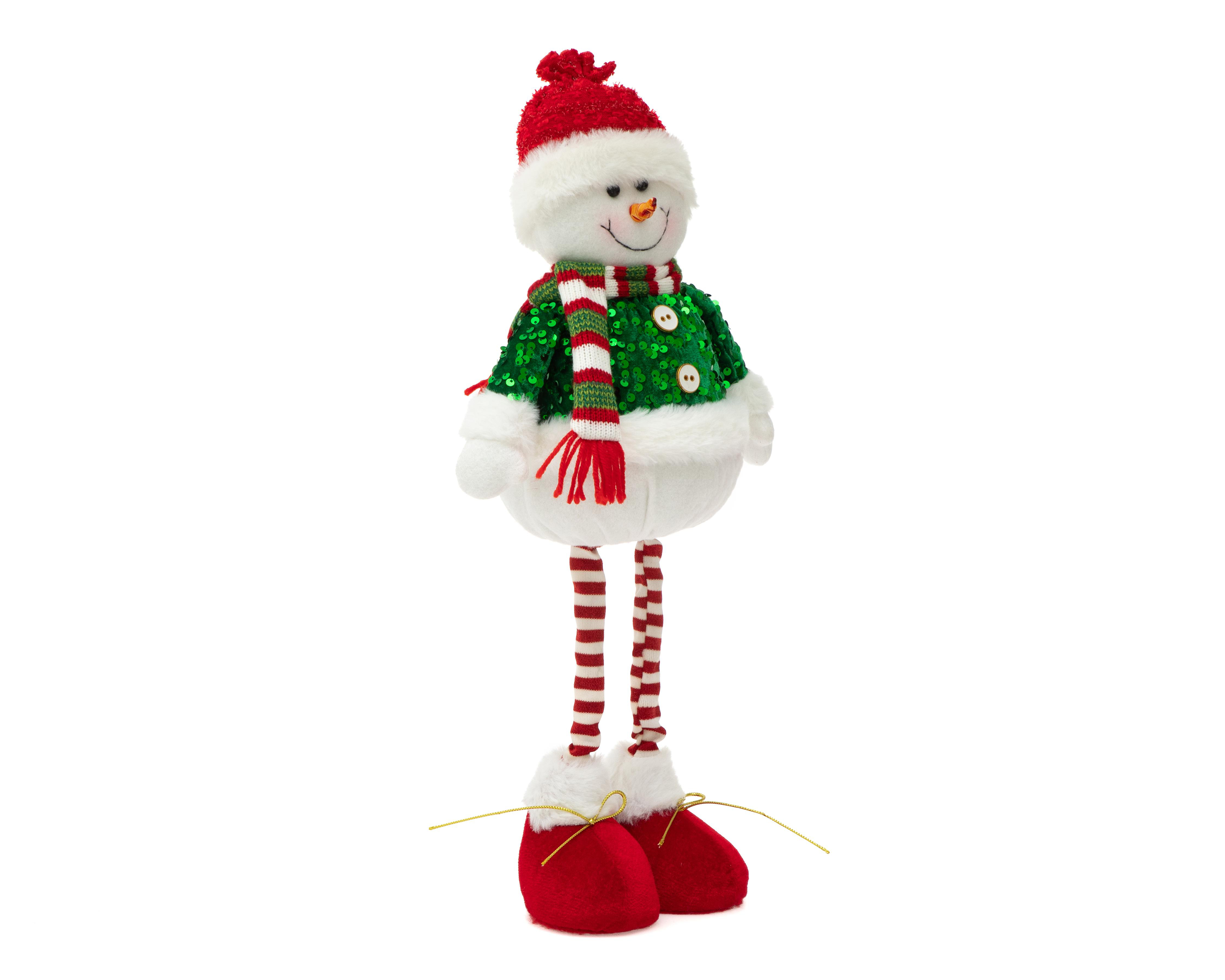 Foto 1 | Figura Mono de Nieve Navideño Tinsel de Poliéster