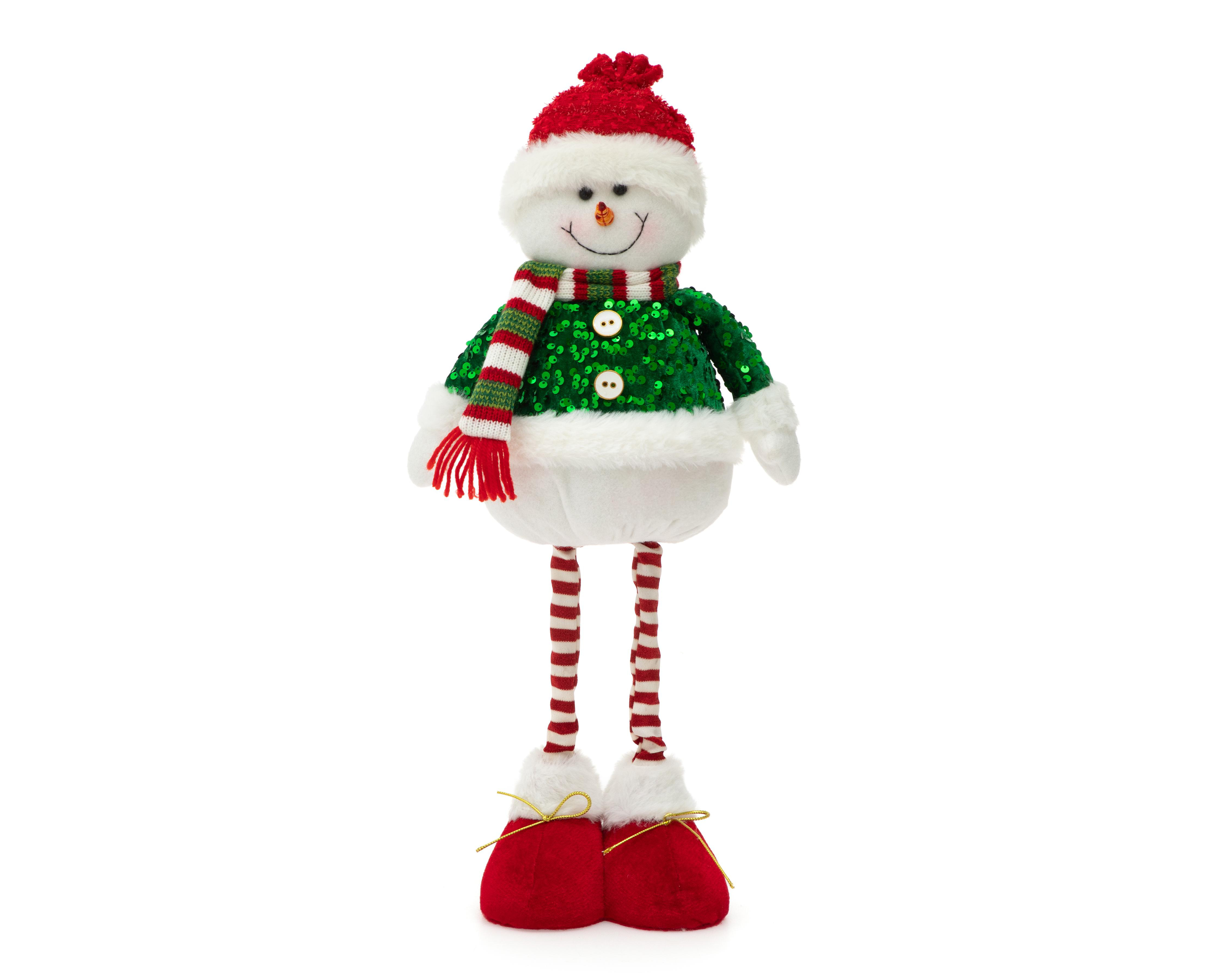 Foto 3 | Figura Mono de Nieve Navideño Tinsel de Poliéster