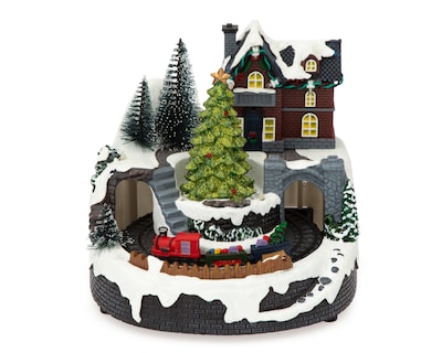 Foto 1 | Figura Decorativa de Navidad Smalltown de Plástico
