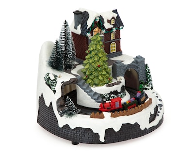 Foto 2 | Figura Decorativa de Navidad Smalltown de Plástico