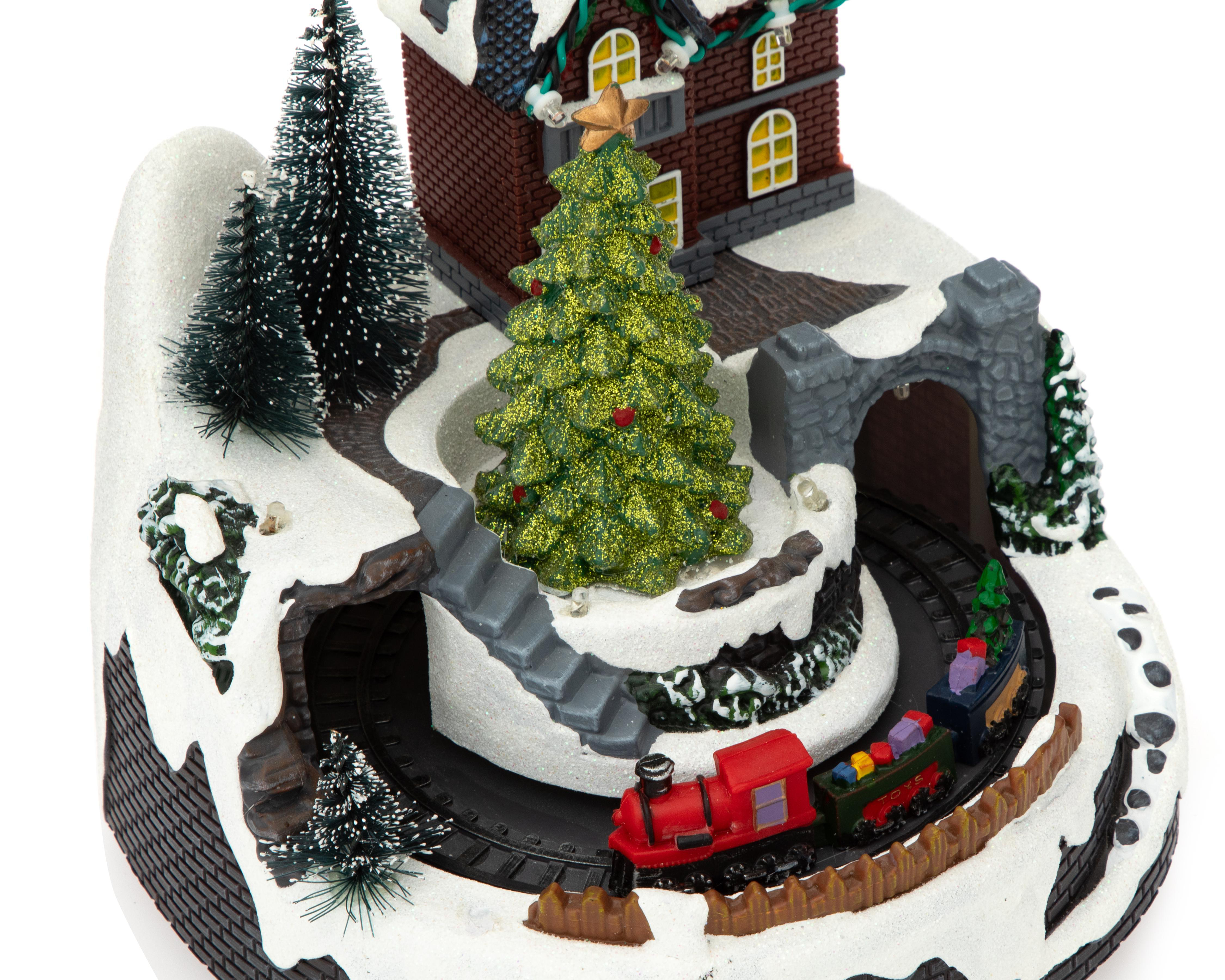 Foto 5 pulgar | Figura Decorativa de Navidad Smalltown de Plástico