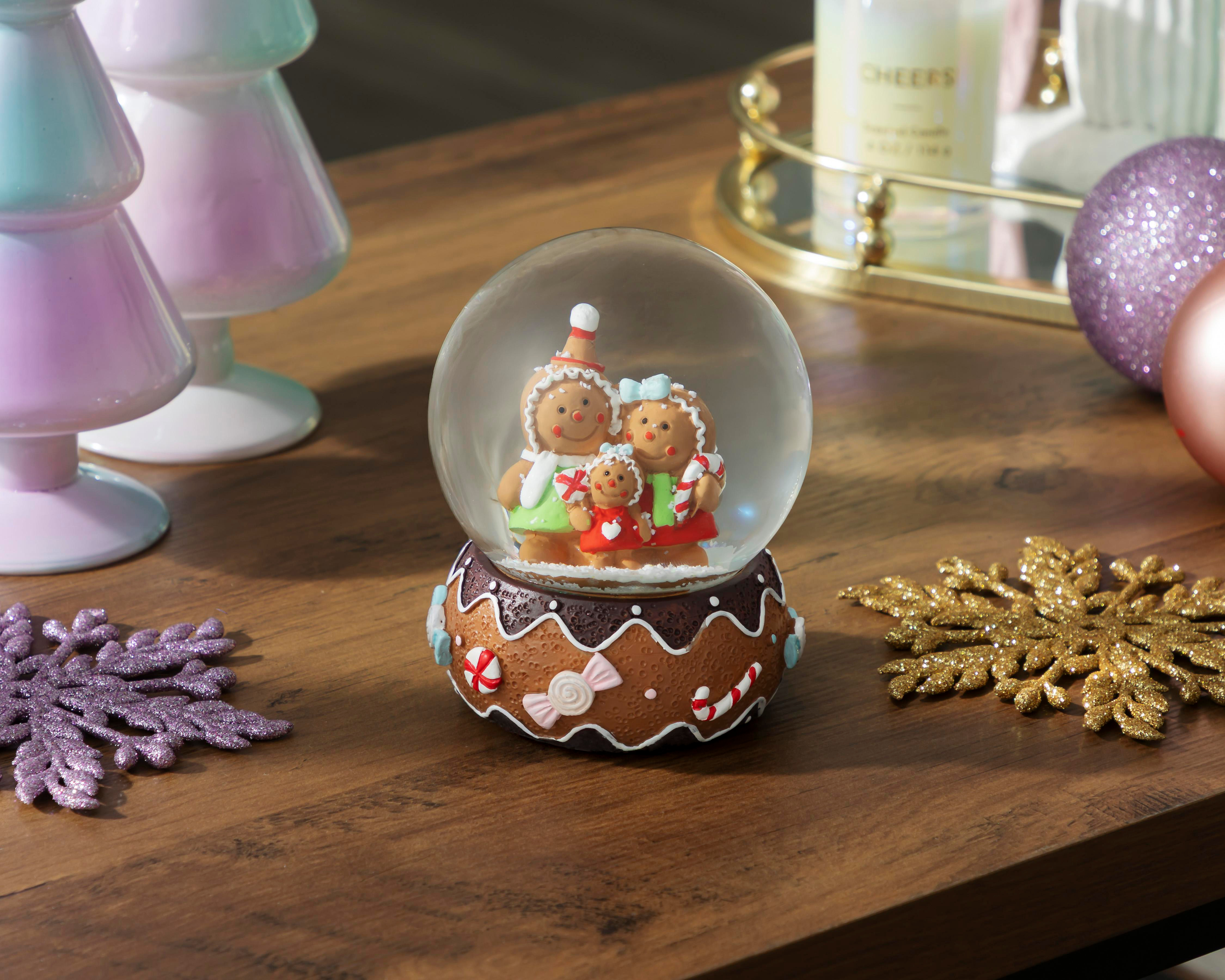 Foto 4 | Esfera de Nieve de Navidad Fantasy Family de Resina