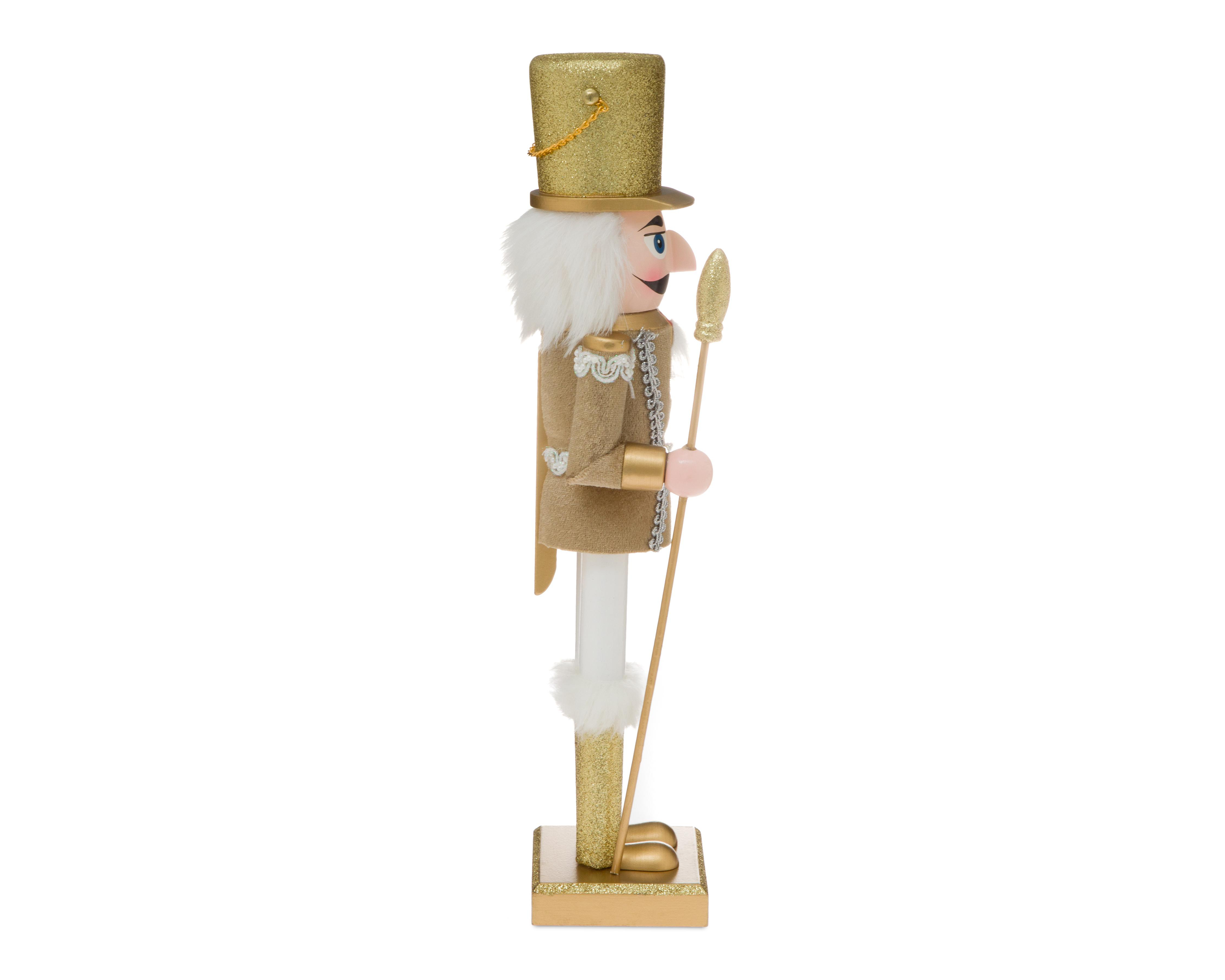 Foto 2 | Figura Decorativa de Navidad Cascanueces D de Madera