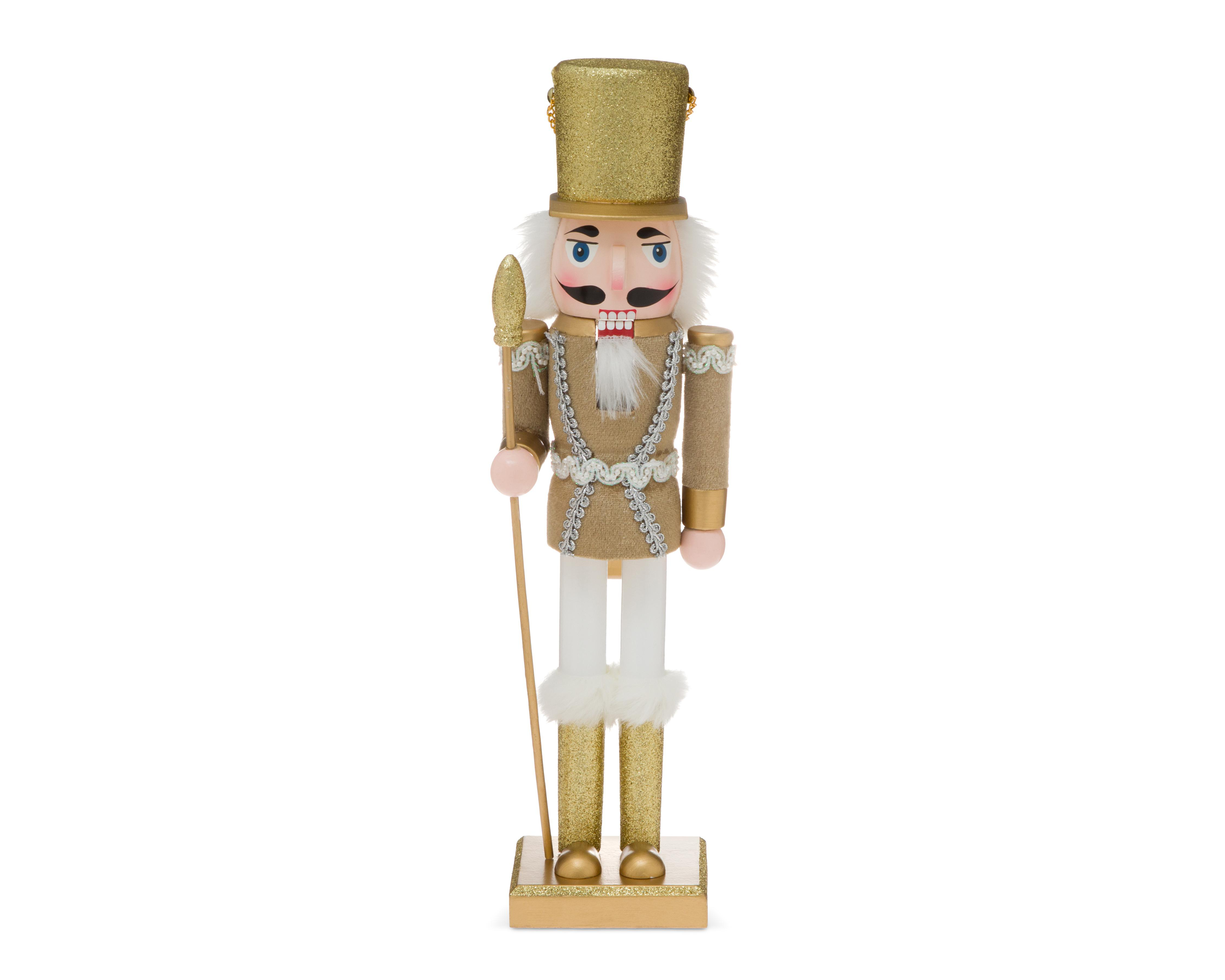 Foto 4 pulgar | Figura Decorativa de Navidad Cascanueces D de Madera