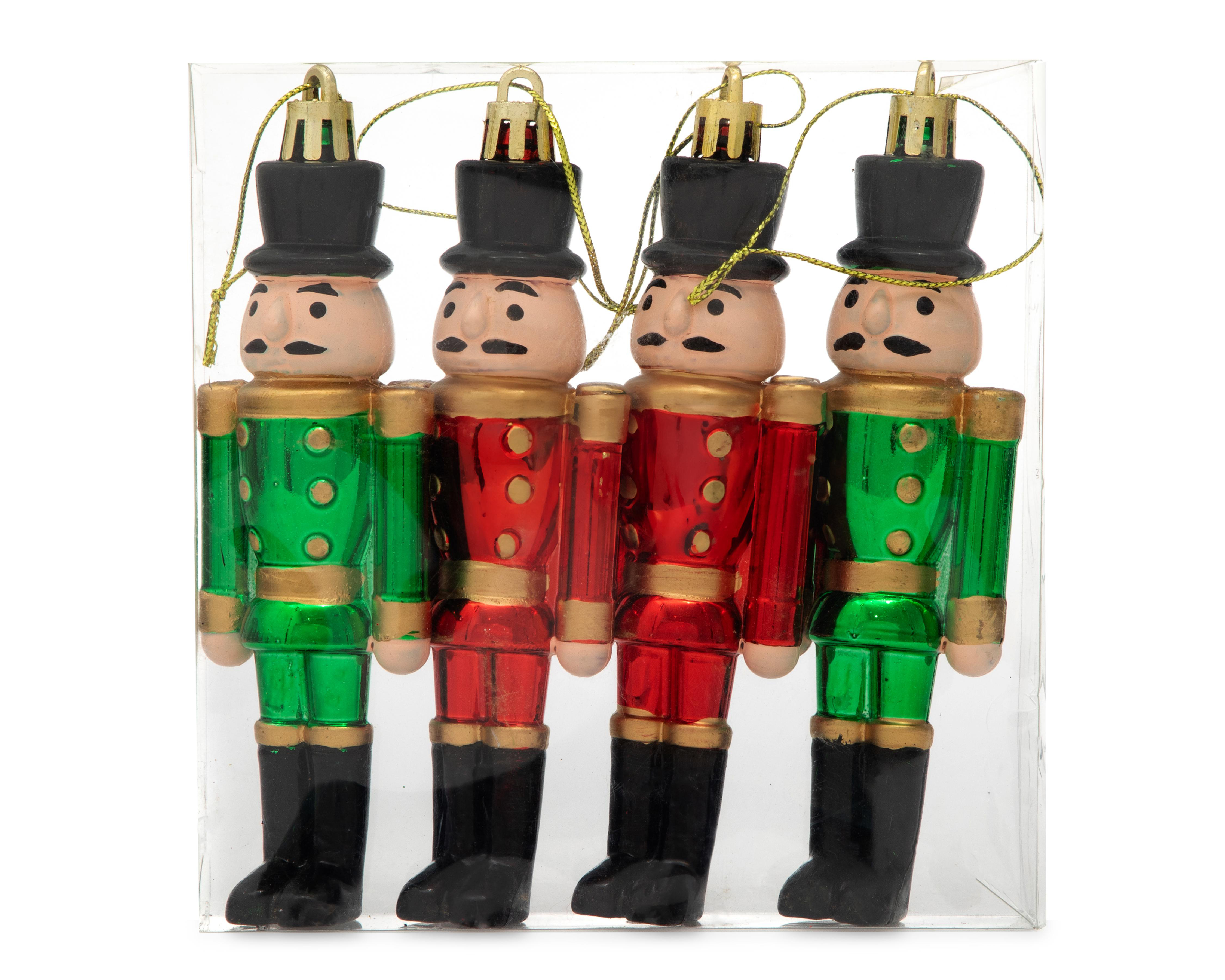 Foto 4 pulgar | Accesorio para Árbol Starhaus Red 4 Piezas