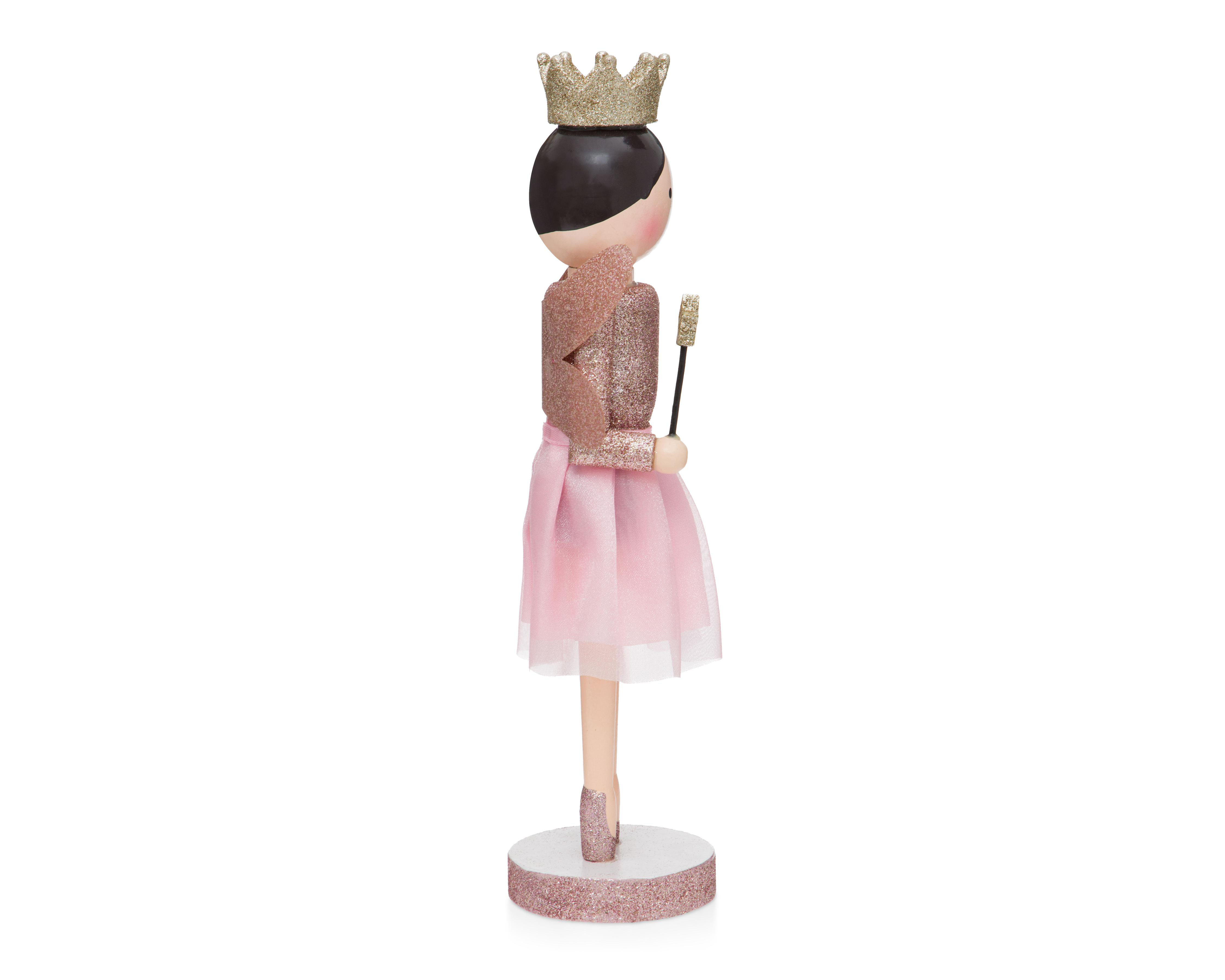 Foto 2 | Figura Decorativa Hada de Navidad Princess de Madera