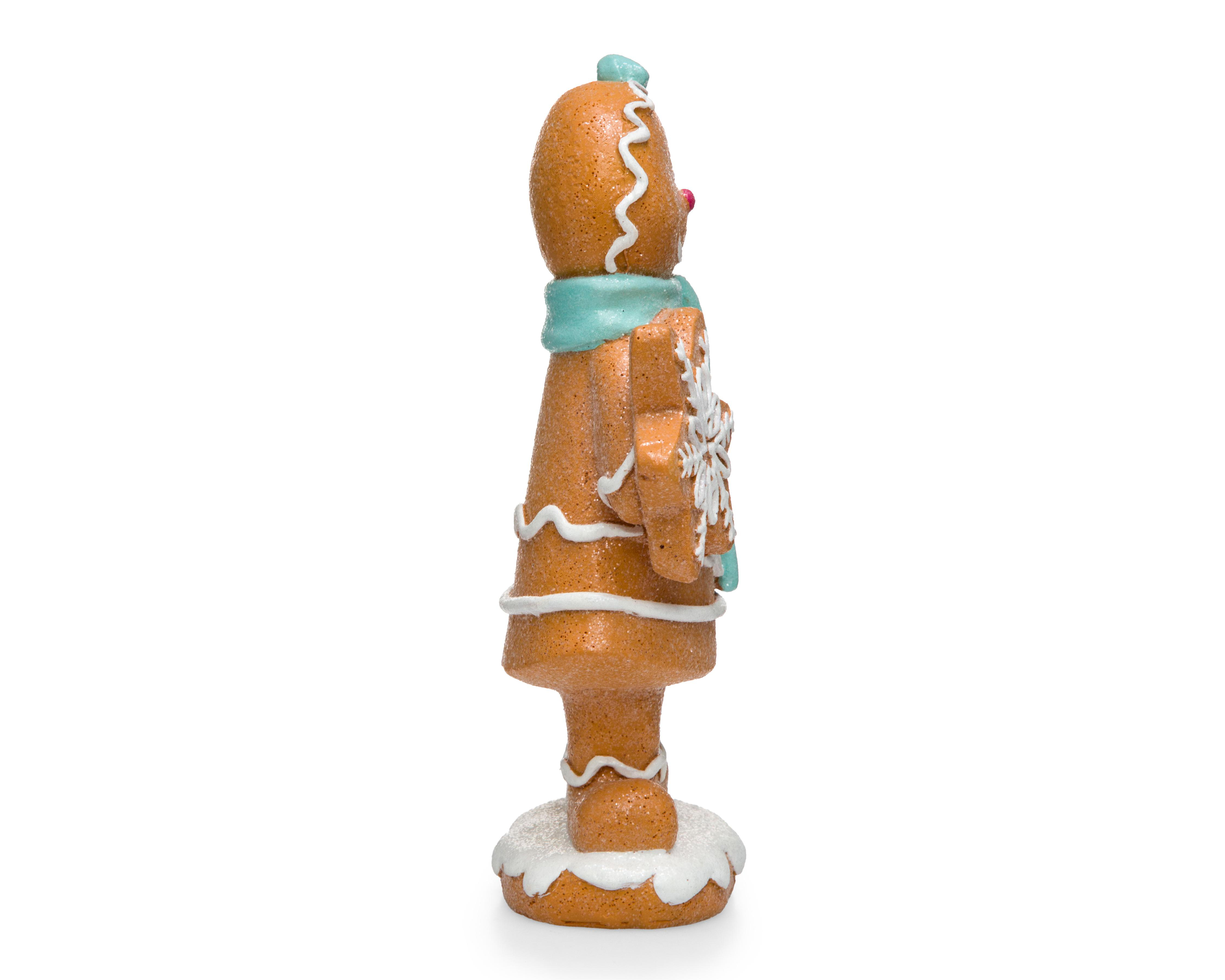 Foto 2 | Escultura de Galleta de Jengibre de Navidad Miss Gingery de Resina