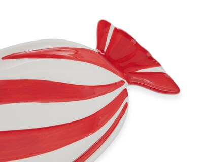 Foto 3 | Charola Decorativa de Navidad Caramel Tray de Cerámica