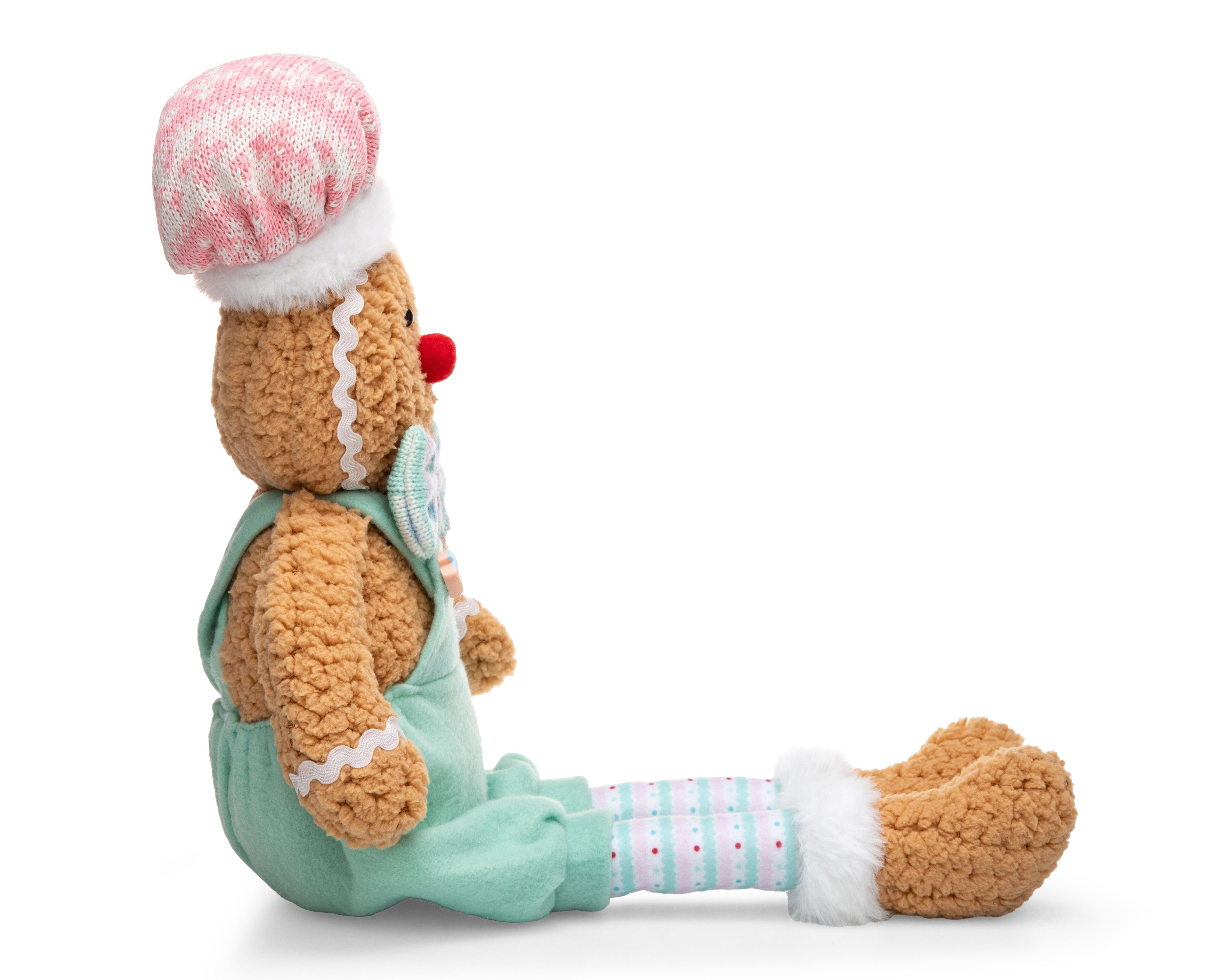 Foto 4 pulgar | Figura Decorativa Galleta de Jengibre de Navidad Brice de Poliéster