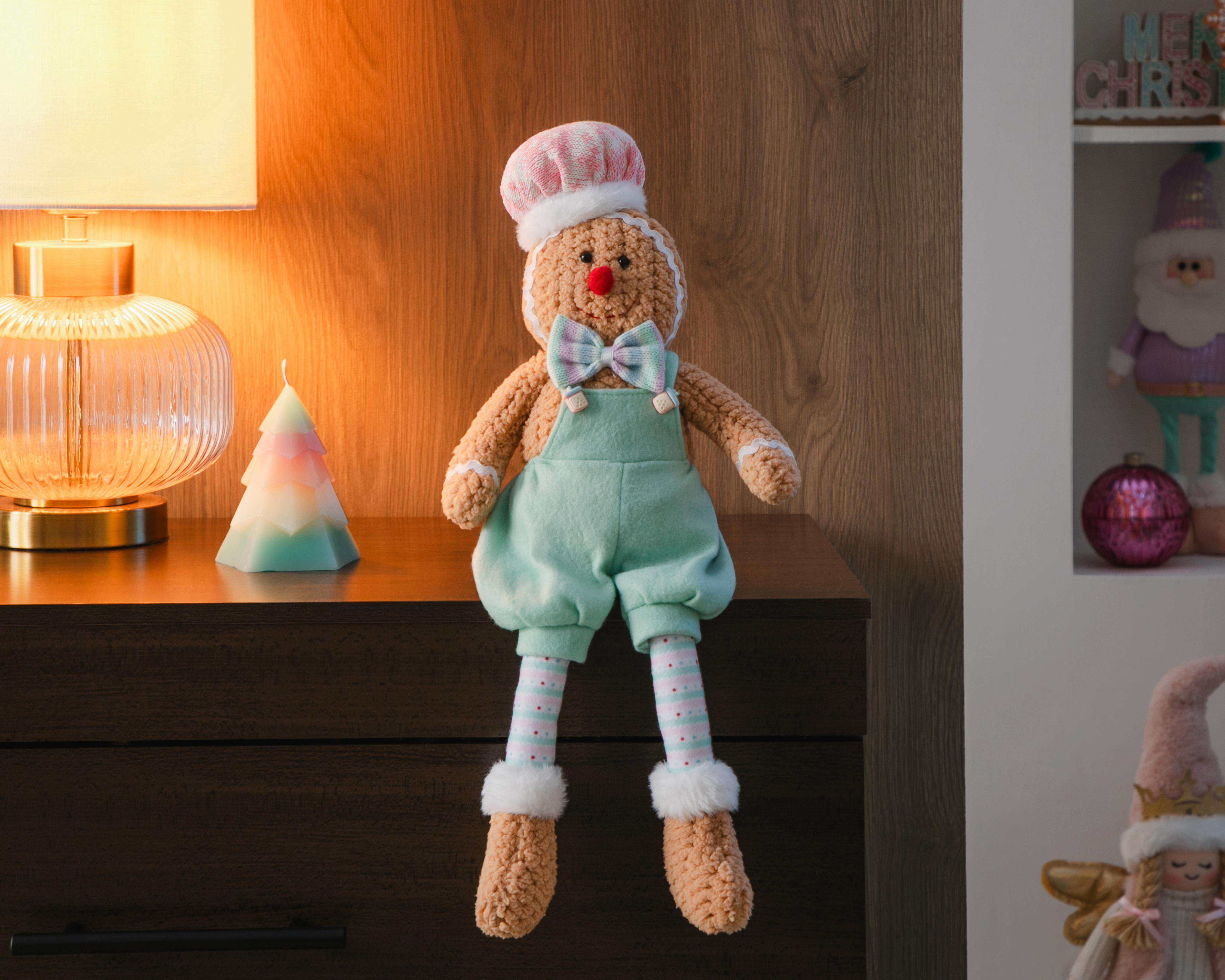 Foto 5 | Figura Decorativa Galleta de Jengibre de Navidad Brice de Poliéster