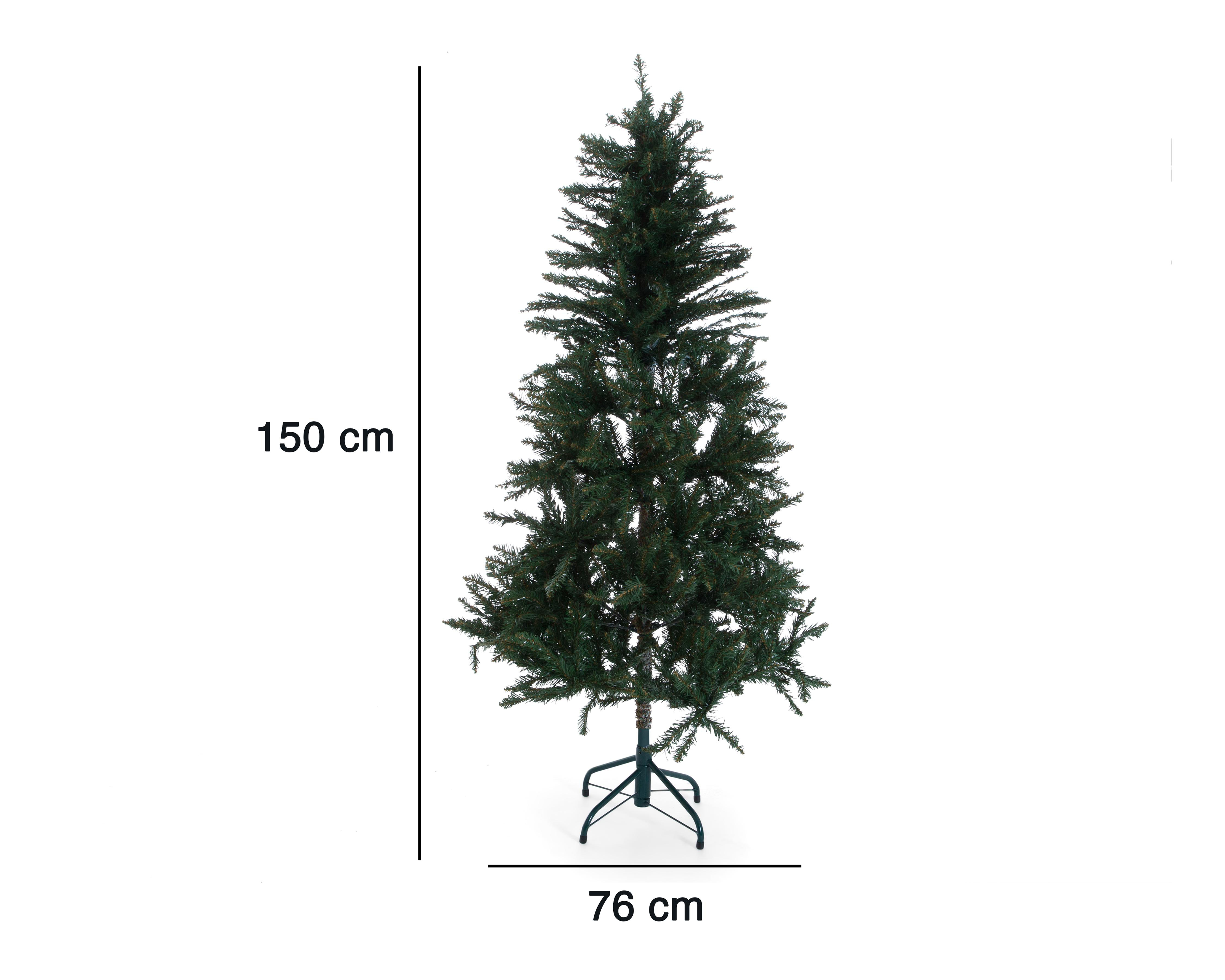 Foto 6 pulgar | Árbol de Navidad Fino 150 cm