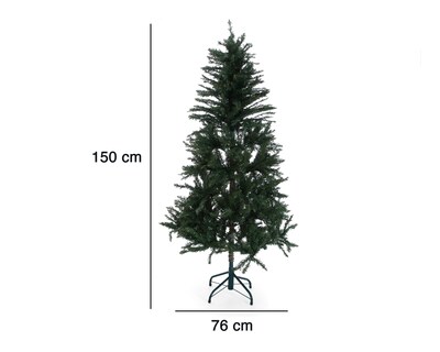 Foto 5 | Árbol de Navidad Fino 150 cm