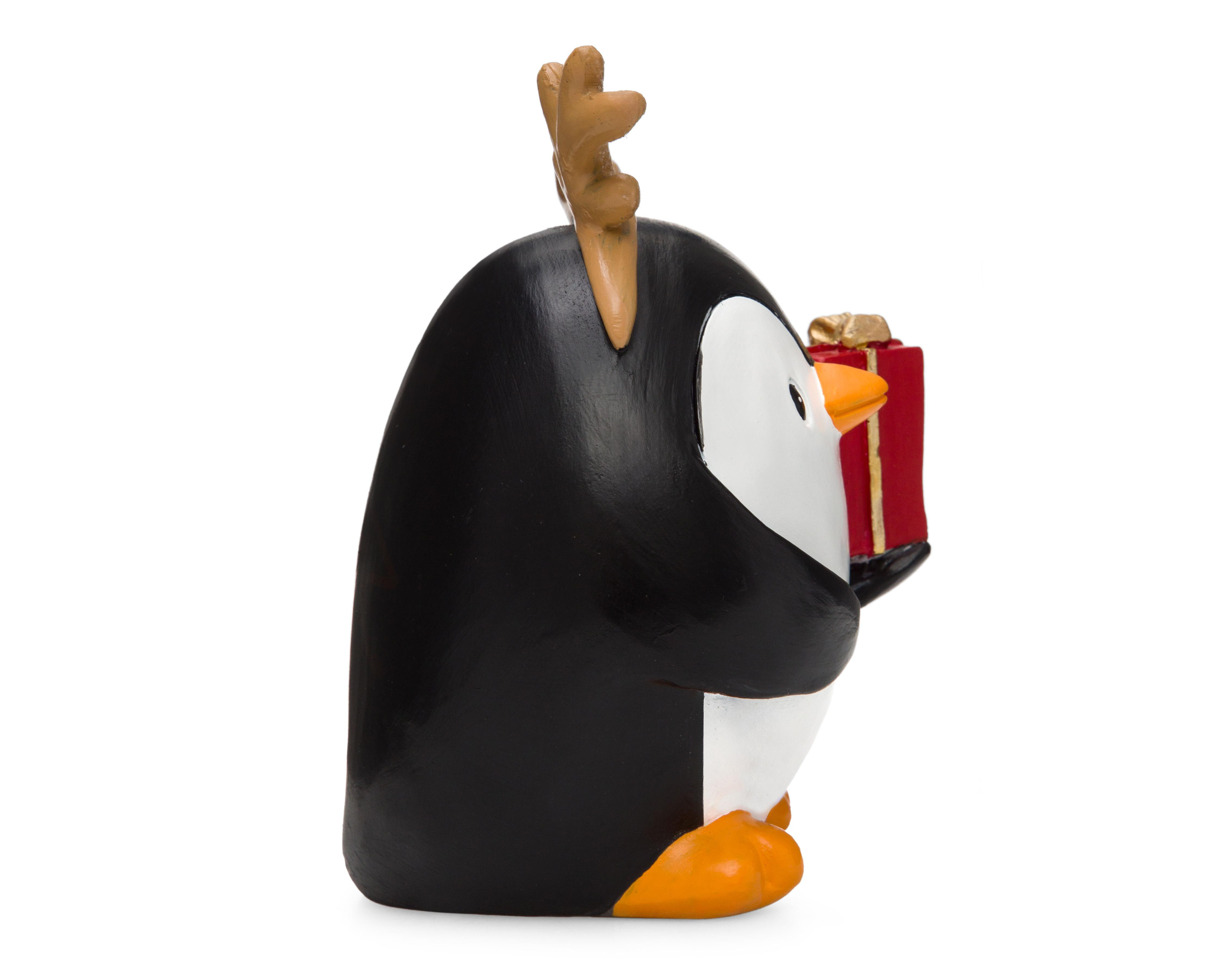 Foto 3 pulgar | Figura Decorativa Pingüino de Navidad Patty de Resina