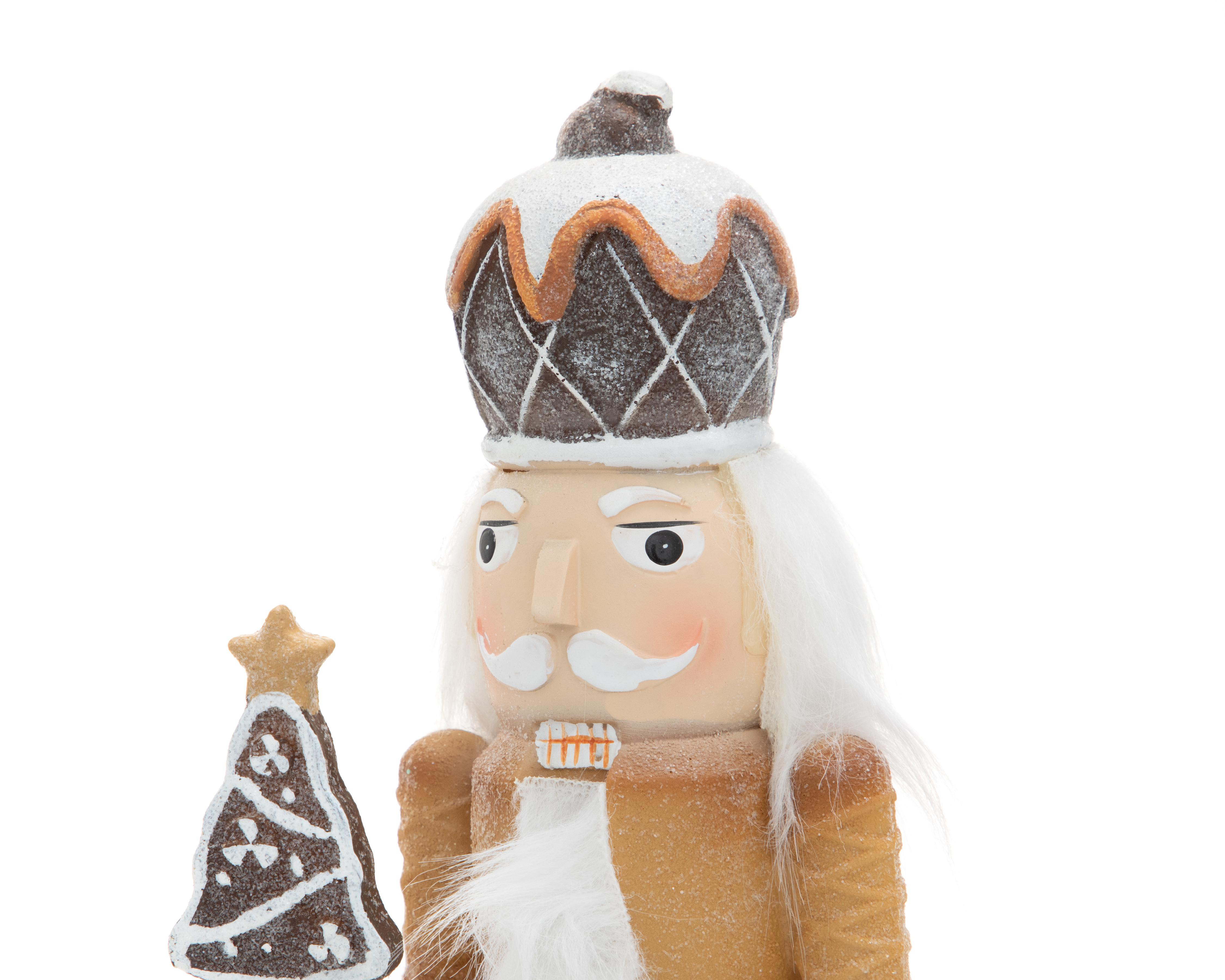 Foto 5 pulgar | Figura Decorativa Cascanueces de Navidad Craft Nutrcracker B de Resina
