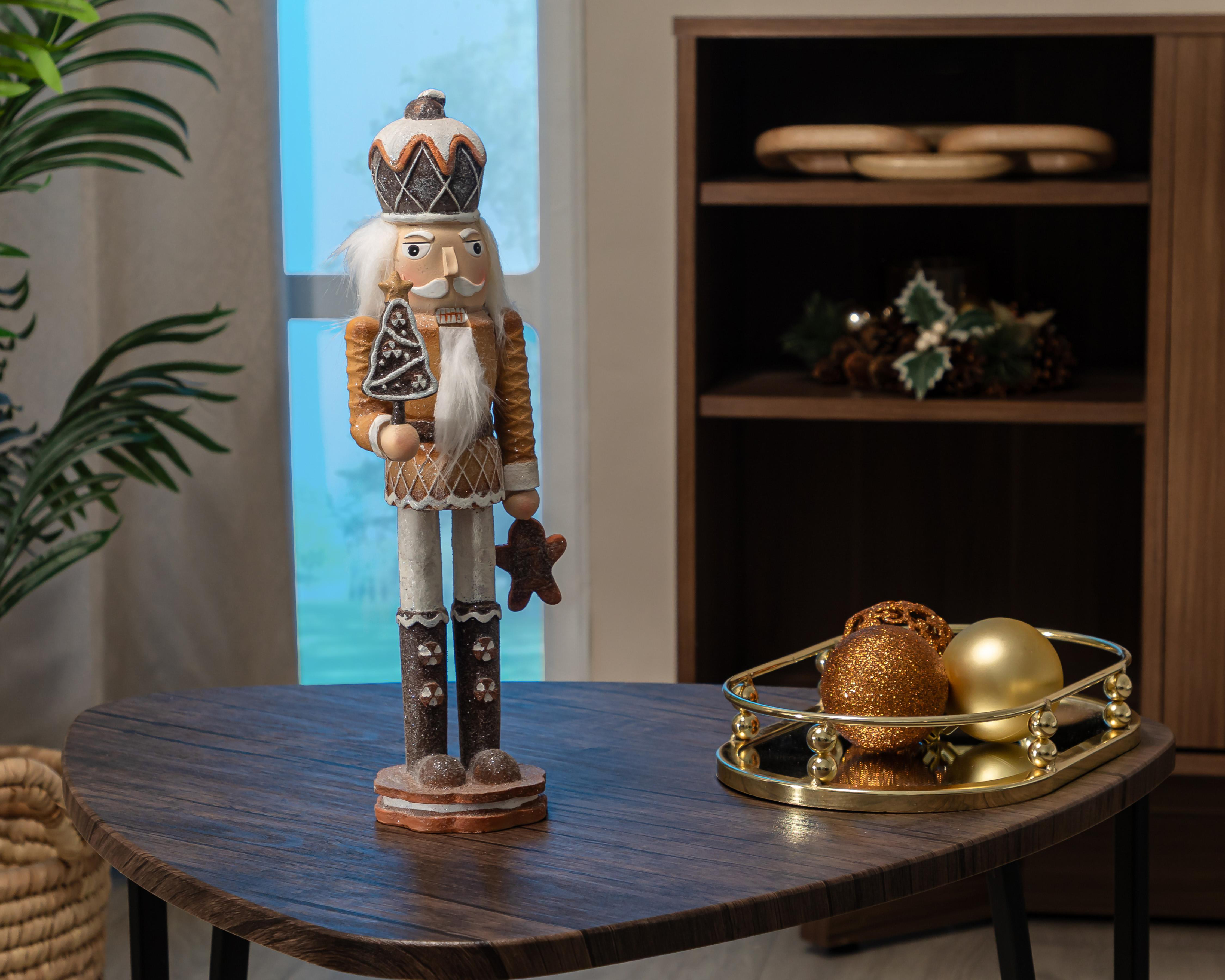 Foto 5 | Figura Decorativa Cascanueces de Navidad Craft Nutrcracker B de Resina