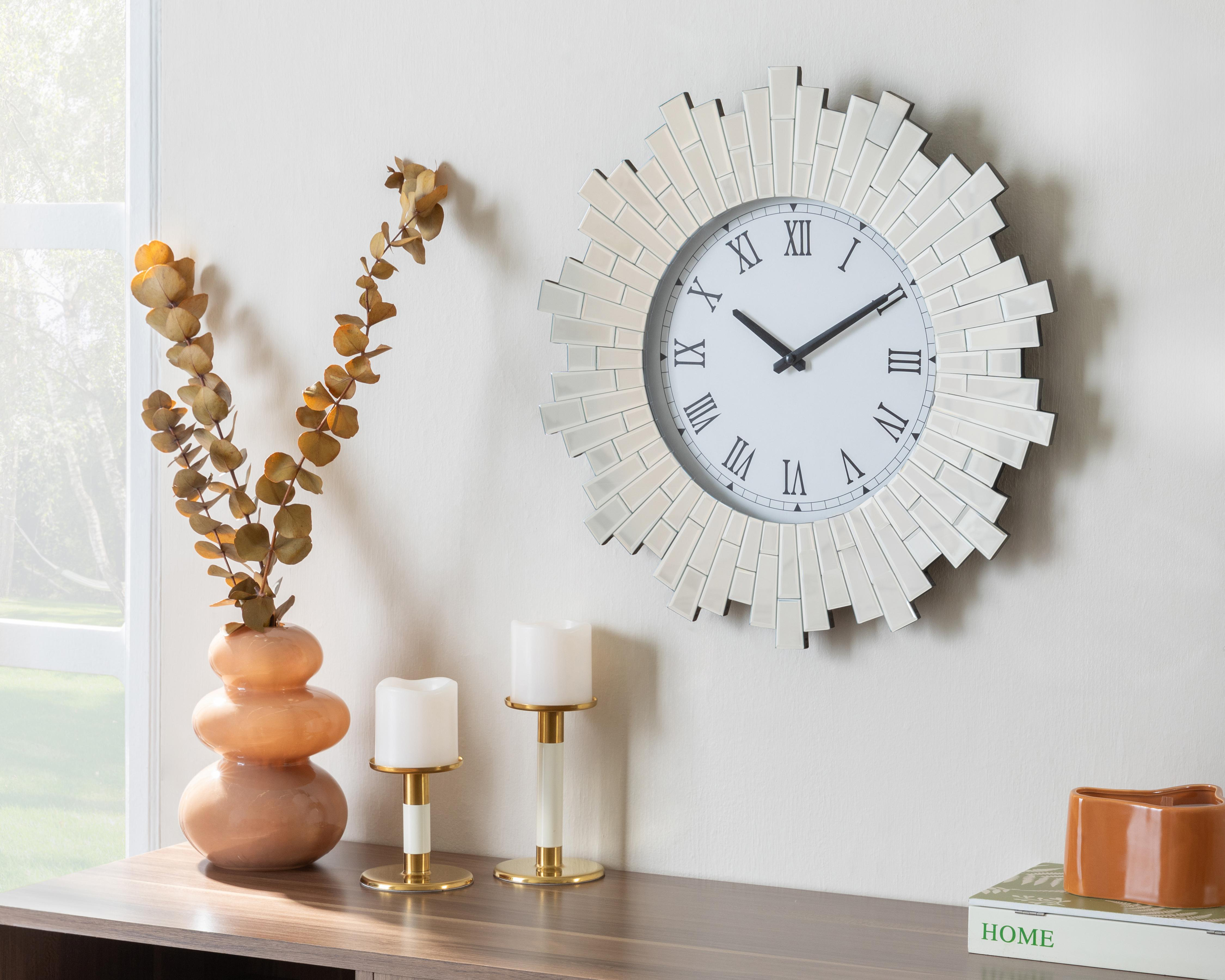 Foto 1 | Reloj de Pared Marhu de Vidrio
