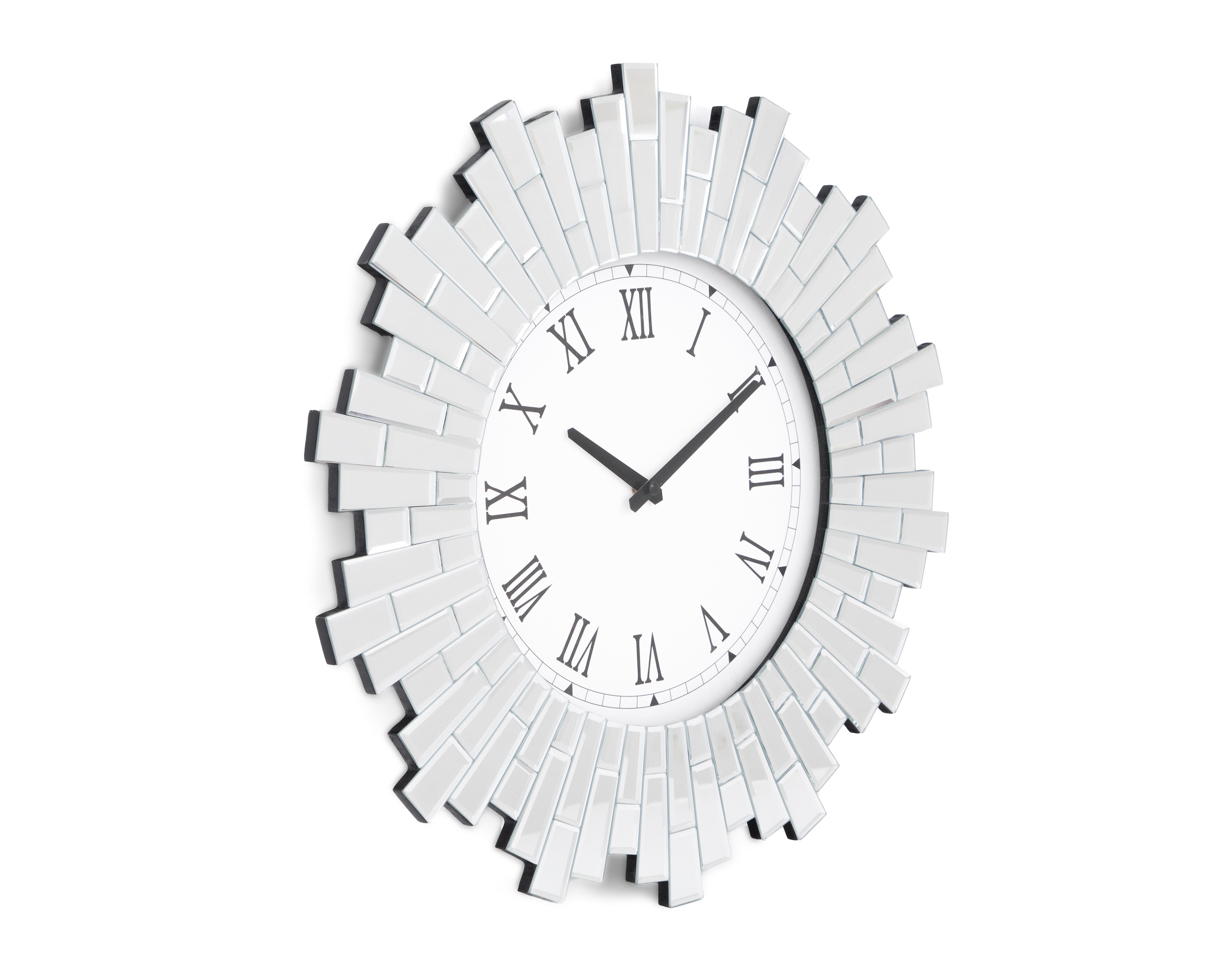 Foto 4 pulgar | Reloj de Pared Marhu de Vidrio