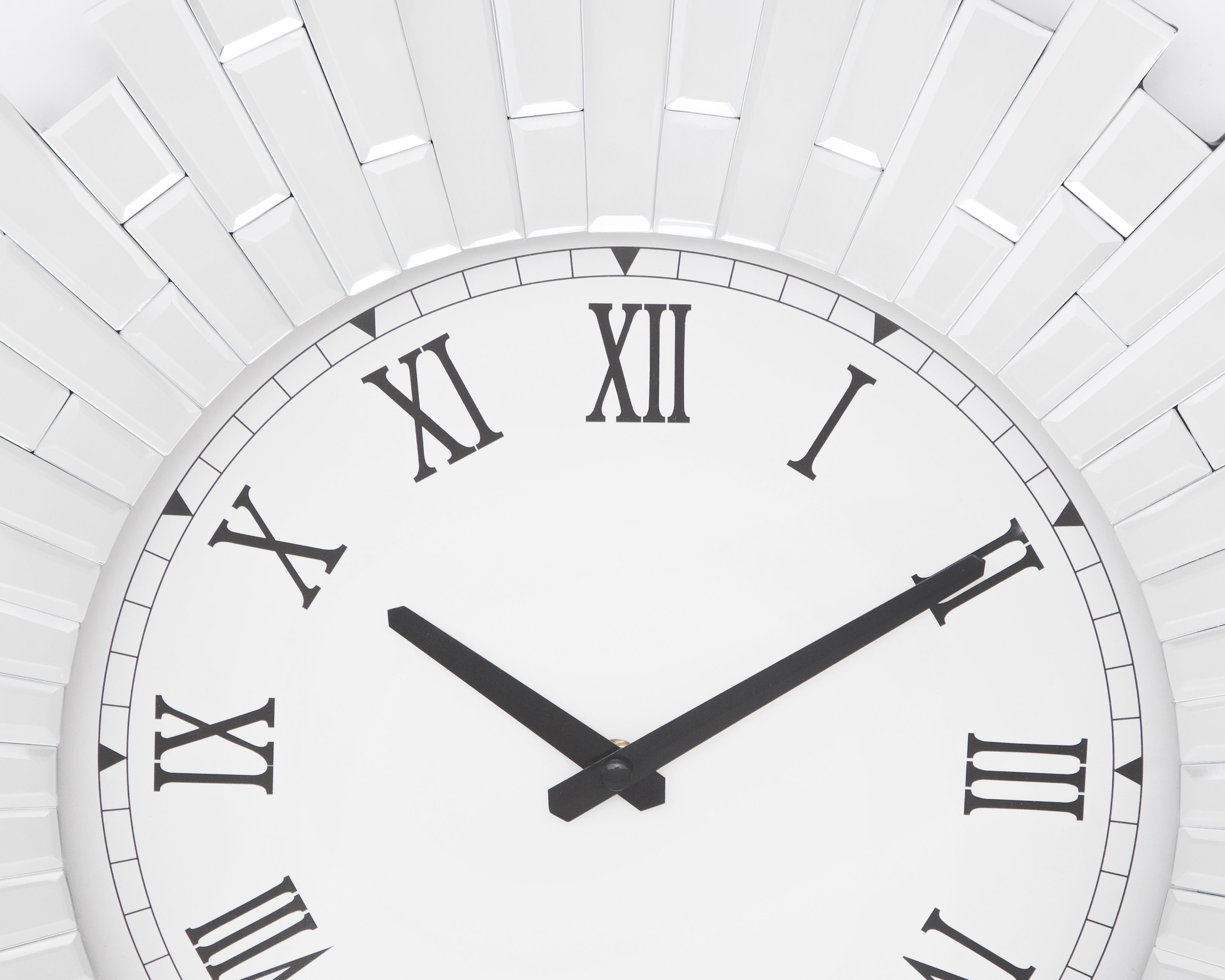 Foto 4 | Reloj de Pared Marhu de Vidrio