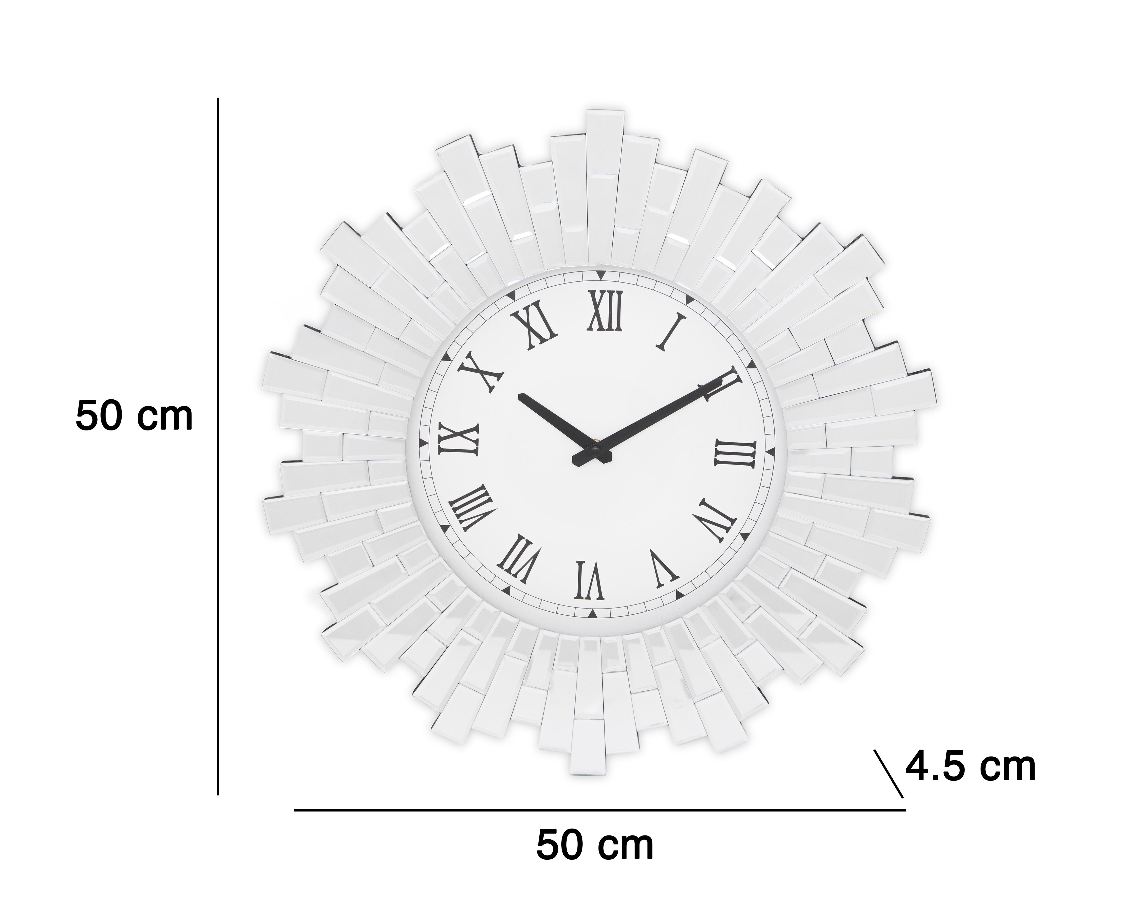 Foto 5 | Reloj de Pared Marhu de Vidrio