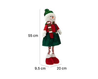 Foto 6 | Figura Mono de Nieve Navideño Noumi de Poliéster