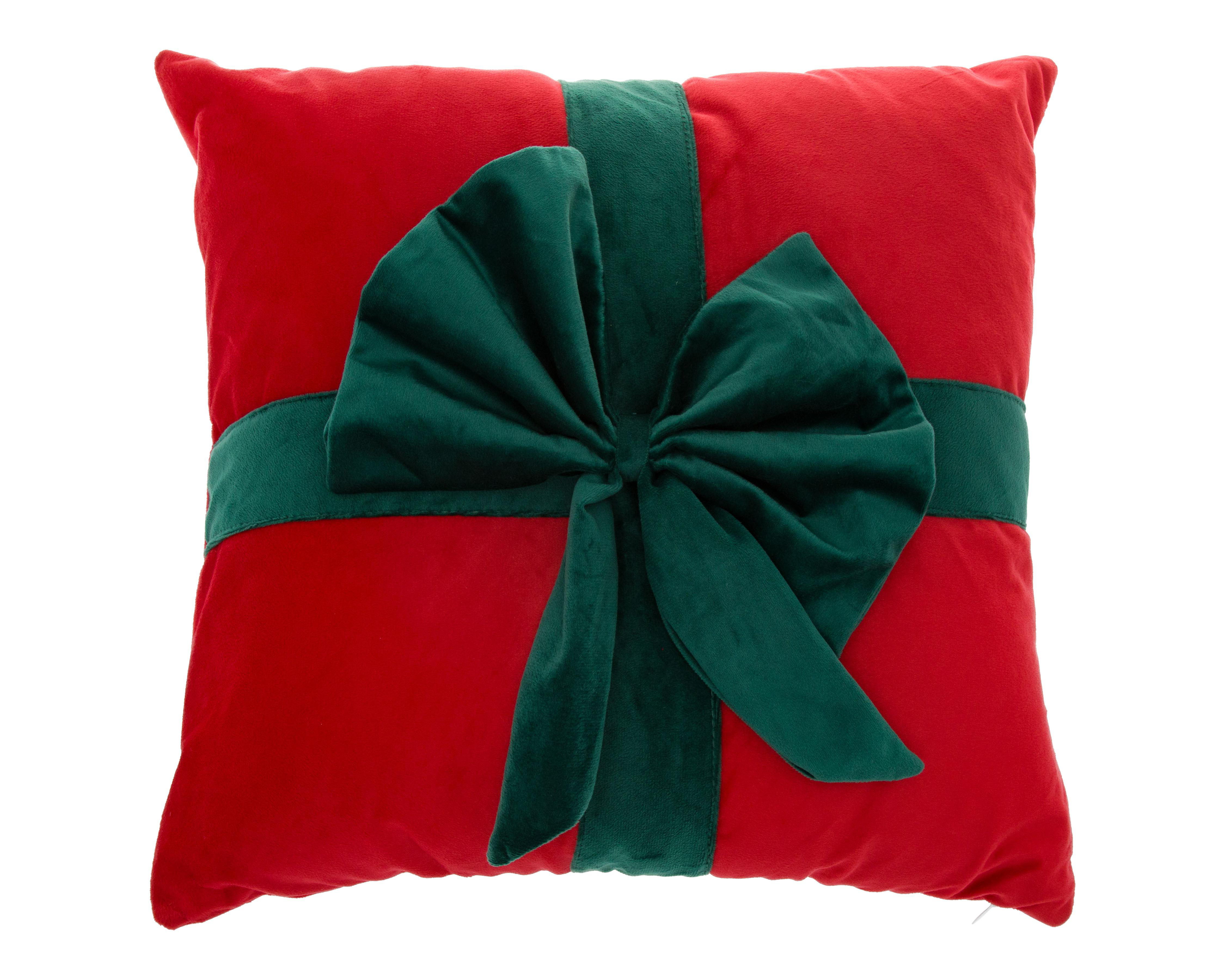 Foto 1 | Cojín Navideño Rodete Rojo