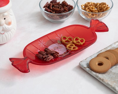 Foto 4 | Charola Decorativa de Navidad Candy Tradi de Plástico
