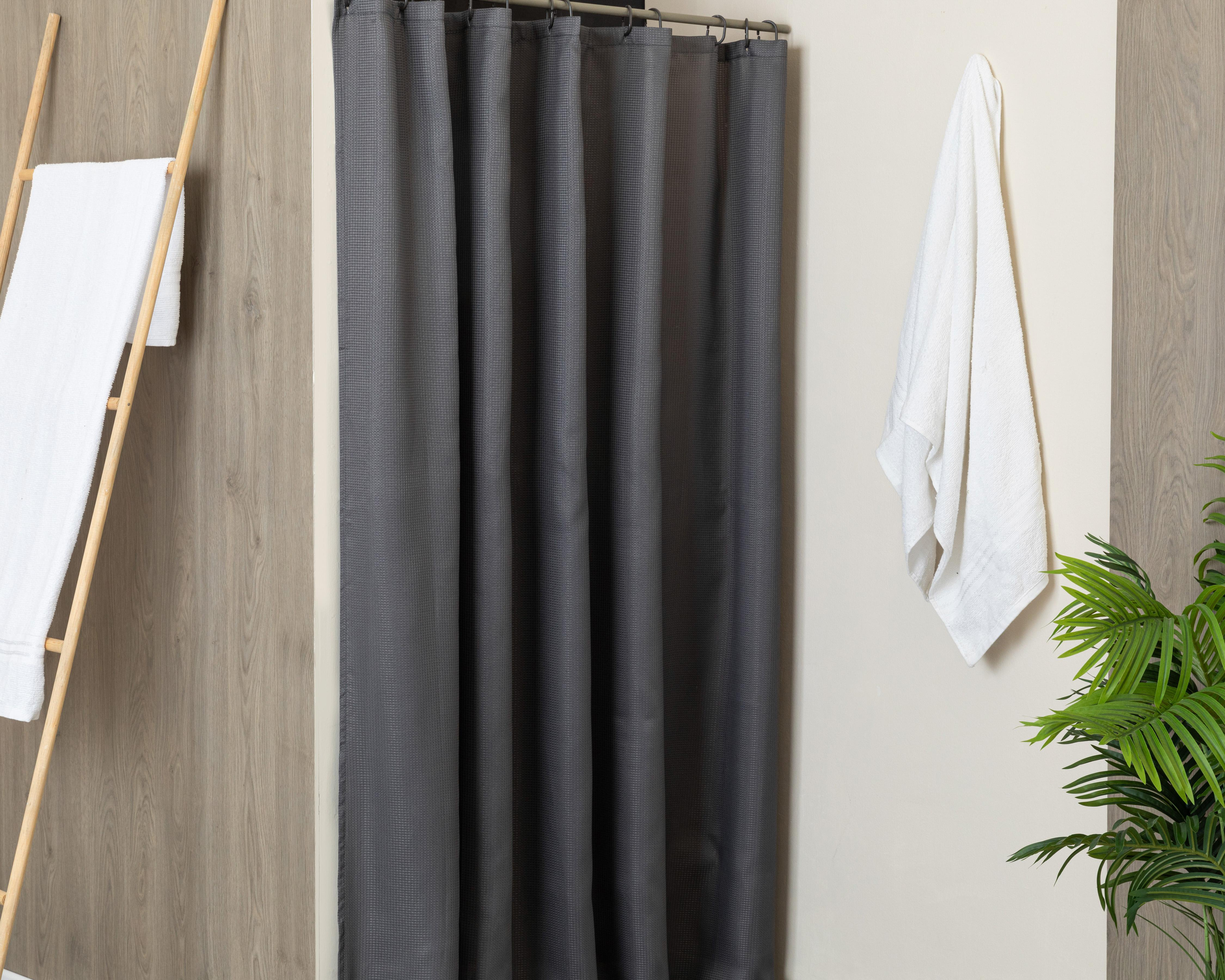 Foto 4 | Cortina para Baño Starhaus Gris